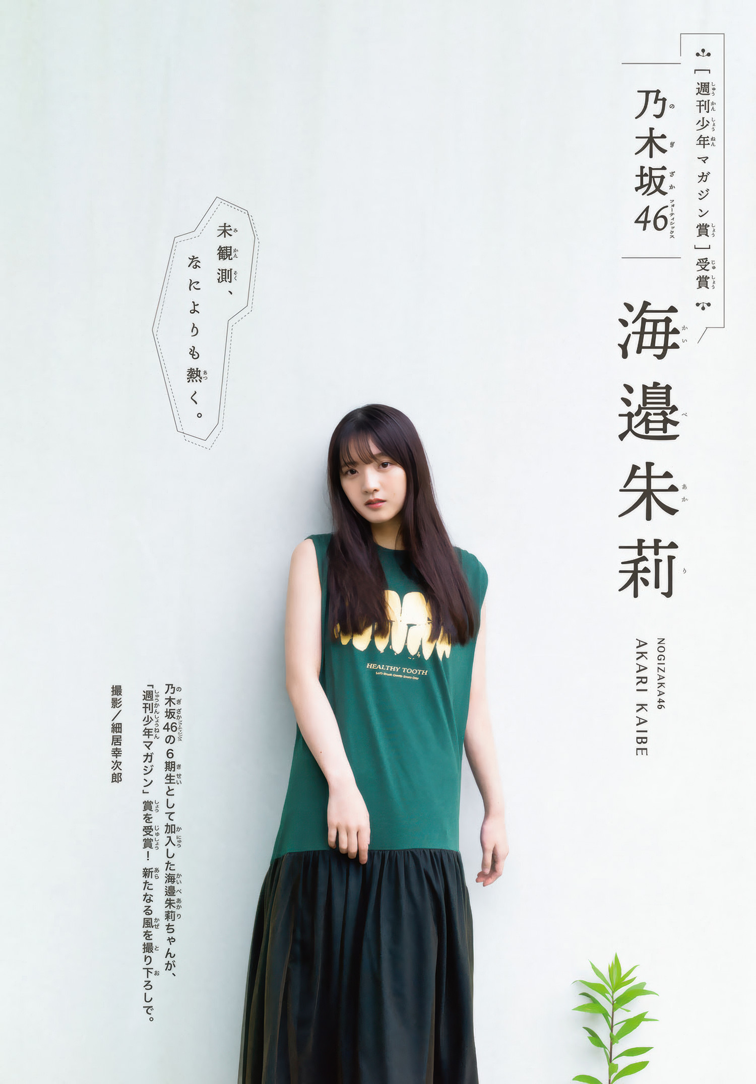 Akari Kaibe 海邉朱莉, Shonen Magazine 2025 No.29 (週刊少年マガジン 2025年29号)