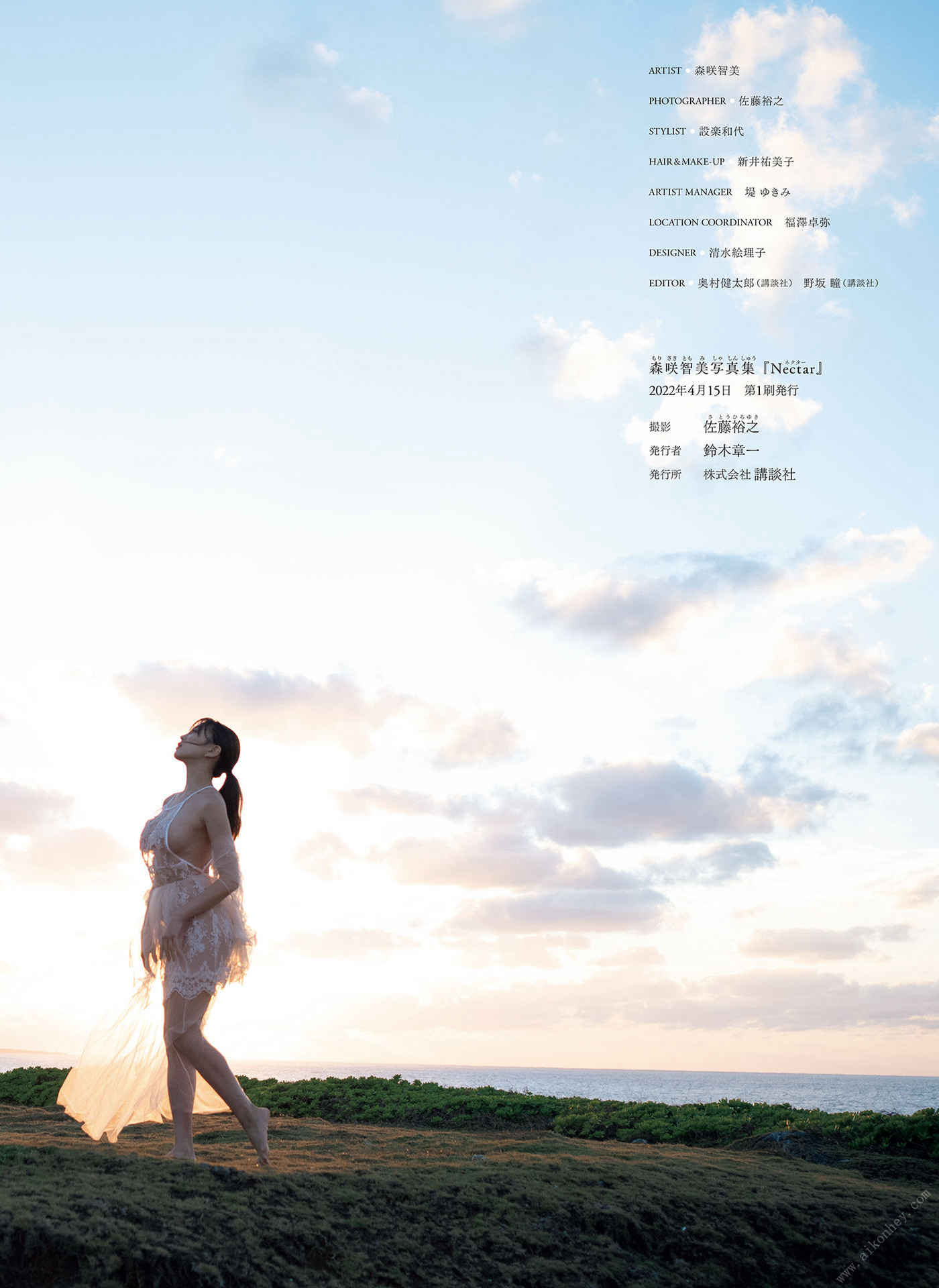 Tomomi Morisaki 森咲智美, 写真集 「Nectar」 Set.03