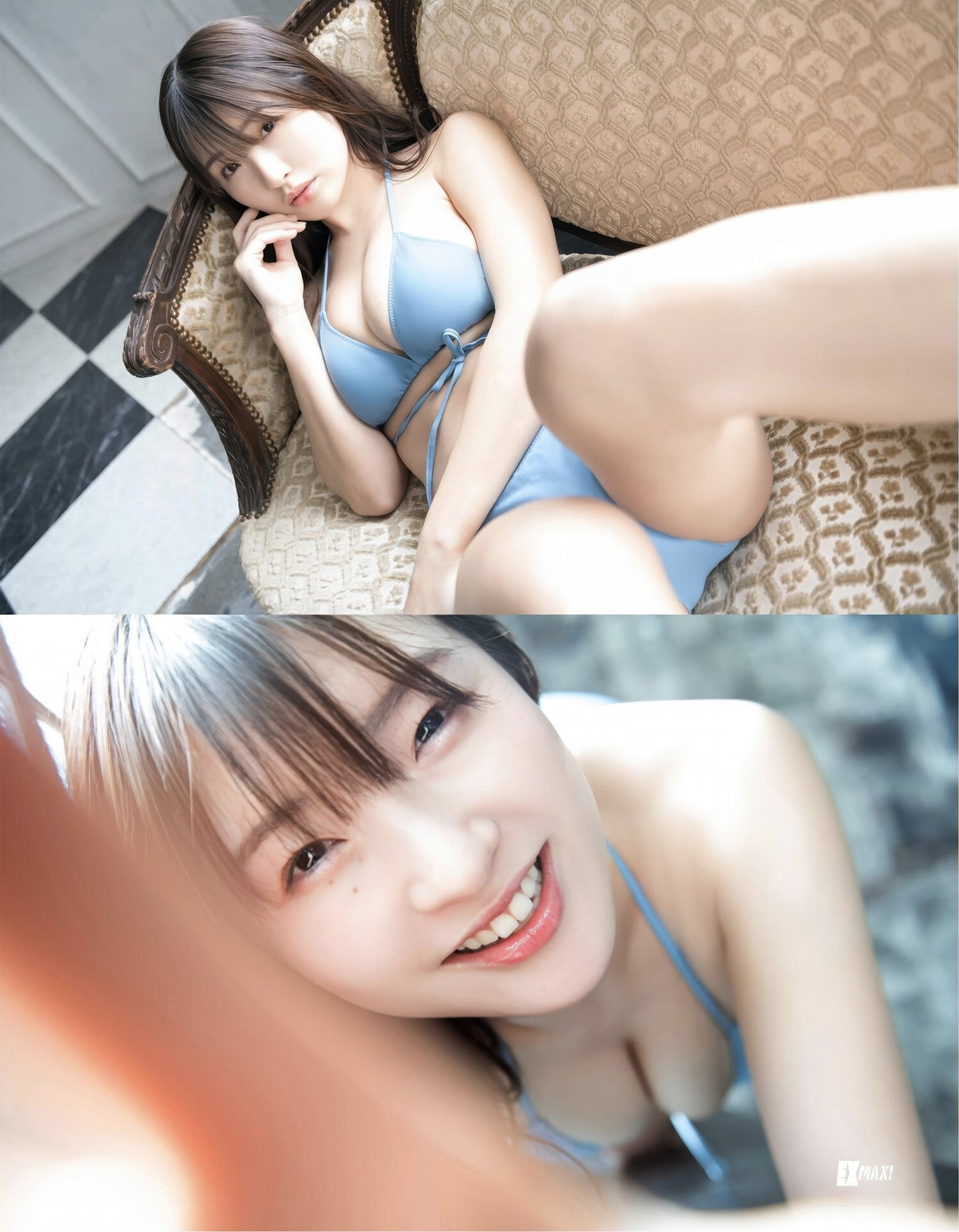 Hara Tsumugi 原つむぎ, Miju Hayashi 林未珠, EX-MAX! 2025.07 (エキサイティングマックス 2025年7号) Set.01