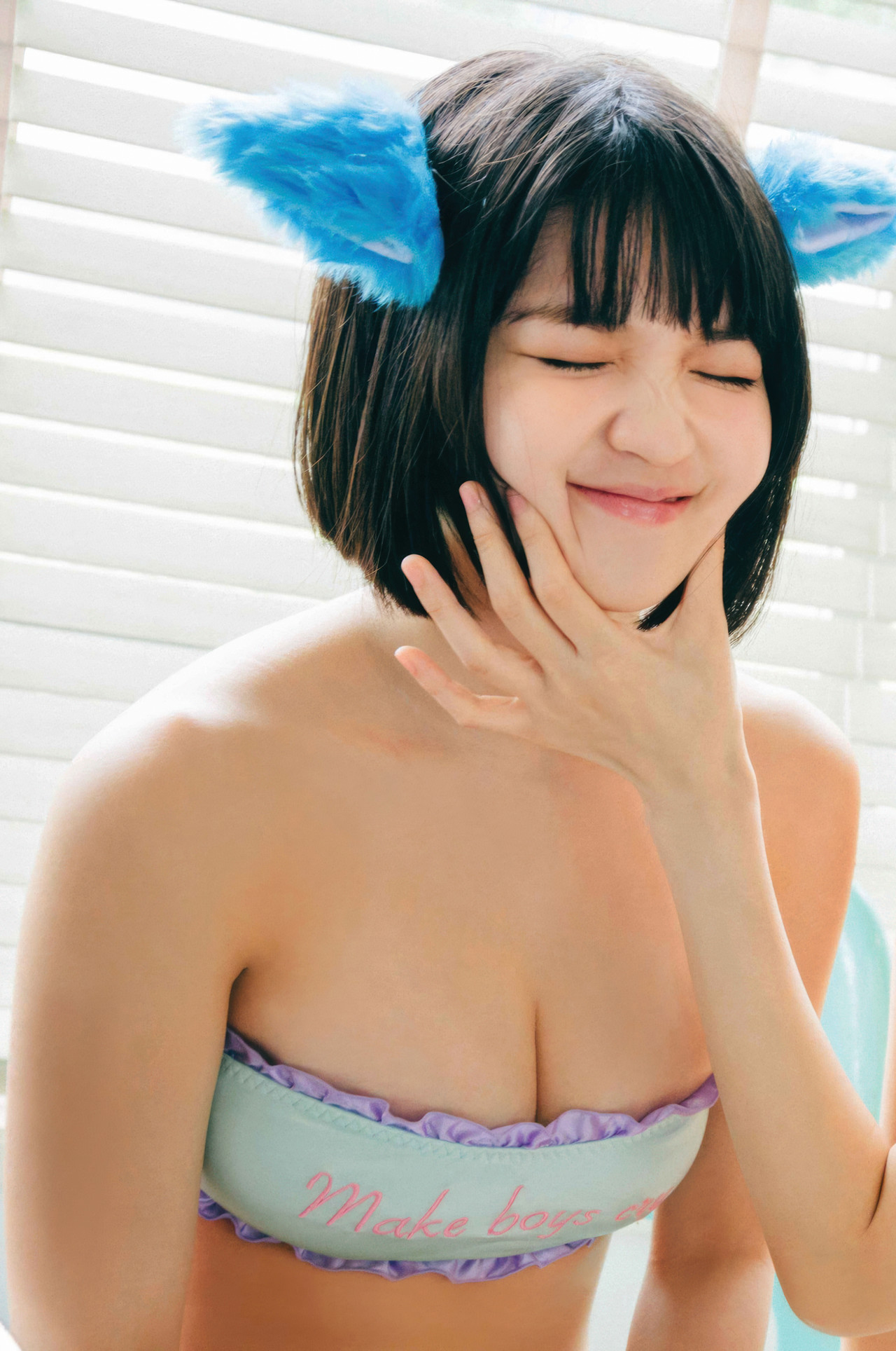 Nemoto Nagi 根本凪, Rin Kaname 鹿目凛, from でんぱ組.inc 写真集 ねもぺろ 「萌えキュン」 だけじゃありません。 Set.01
