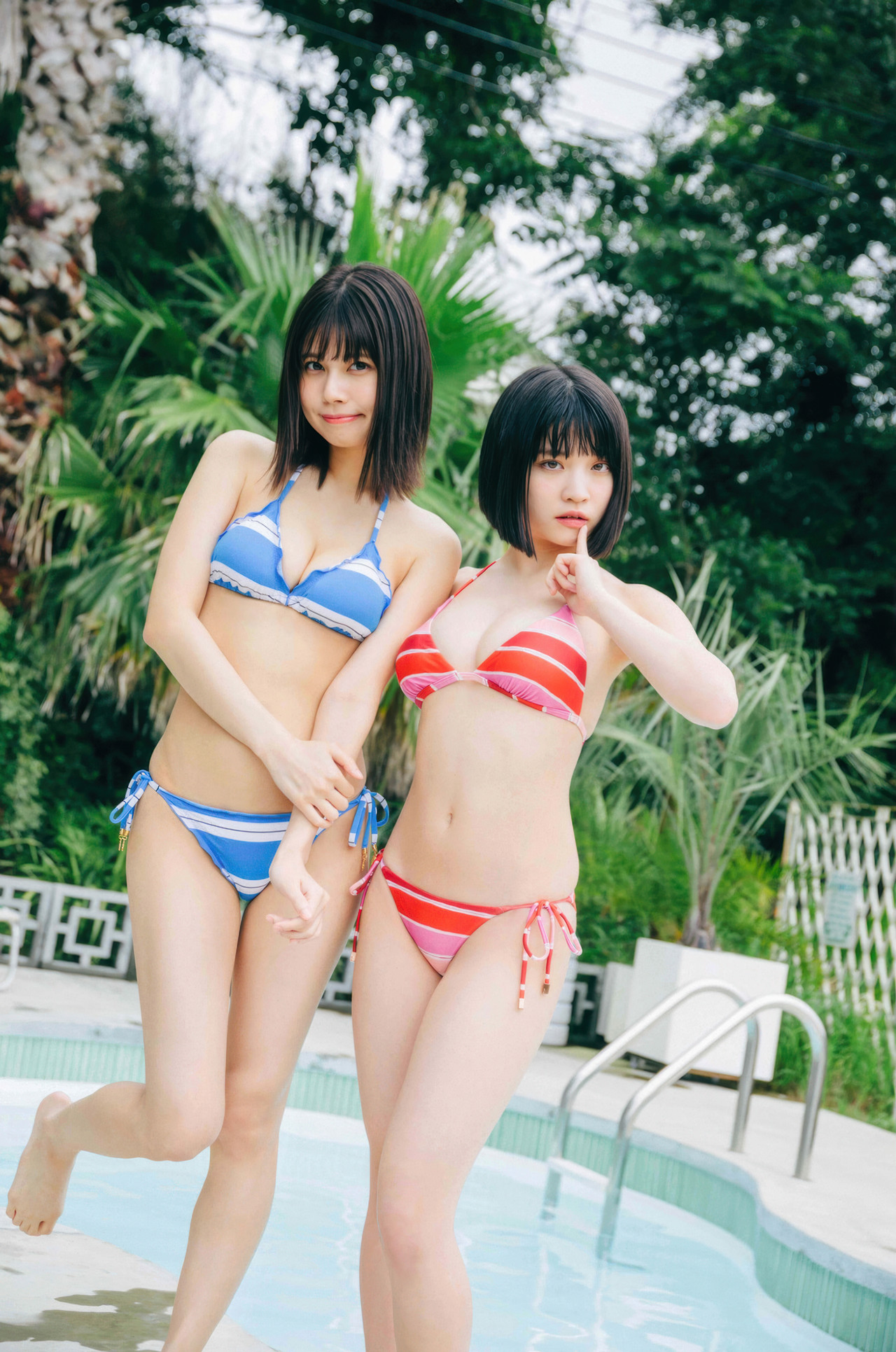 Nemoto Nagi 根本凪, Rin Kaname 鹿目凛, from でんぱ組.inc 写真集 ねもぺろ 「萌えキュン」 だけじゃありません。 Set.03