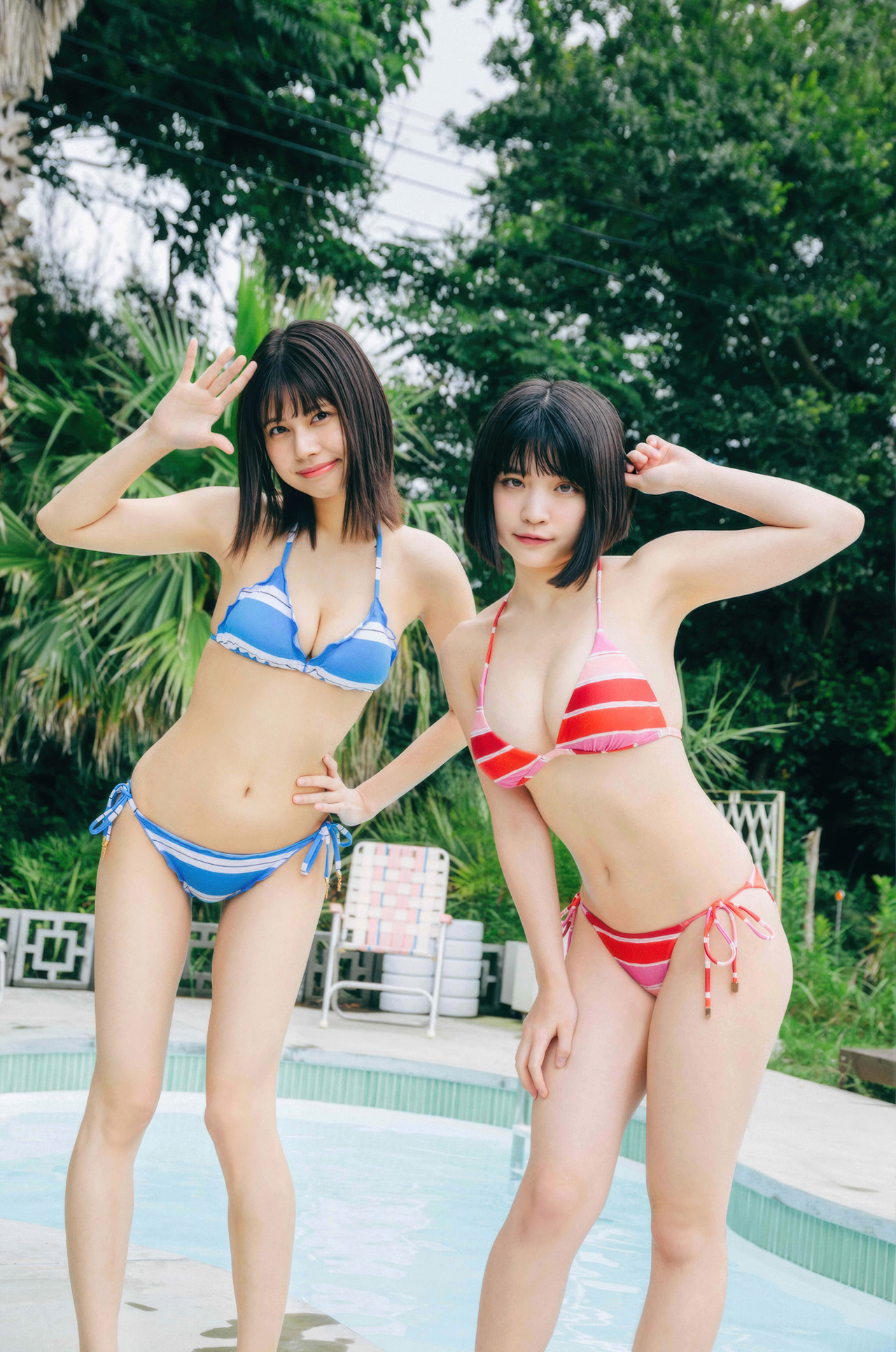 Nemoto Nagi 根本凪, Rin Kaname 鹿目凛, from でんぱ組.inc 写真集 ねもぺろ 「萌えキュン」 だけじゃありません。 Set.03