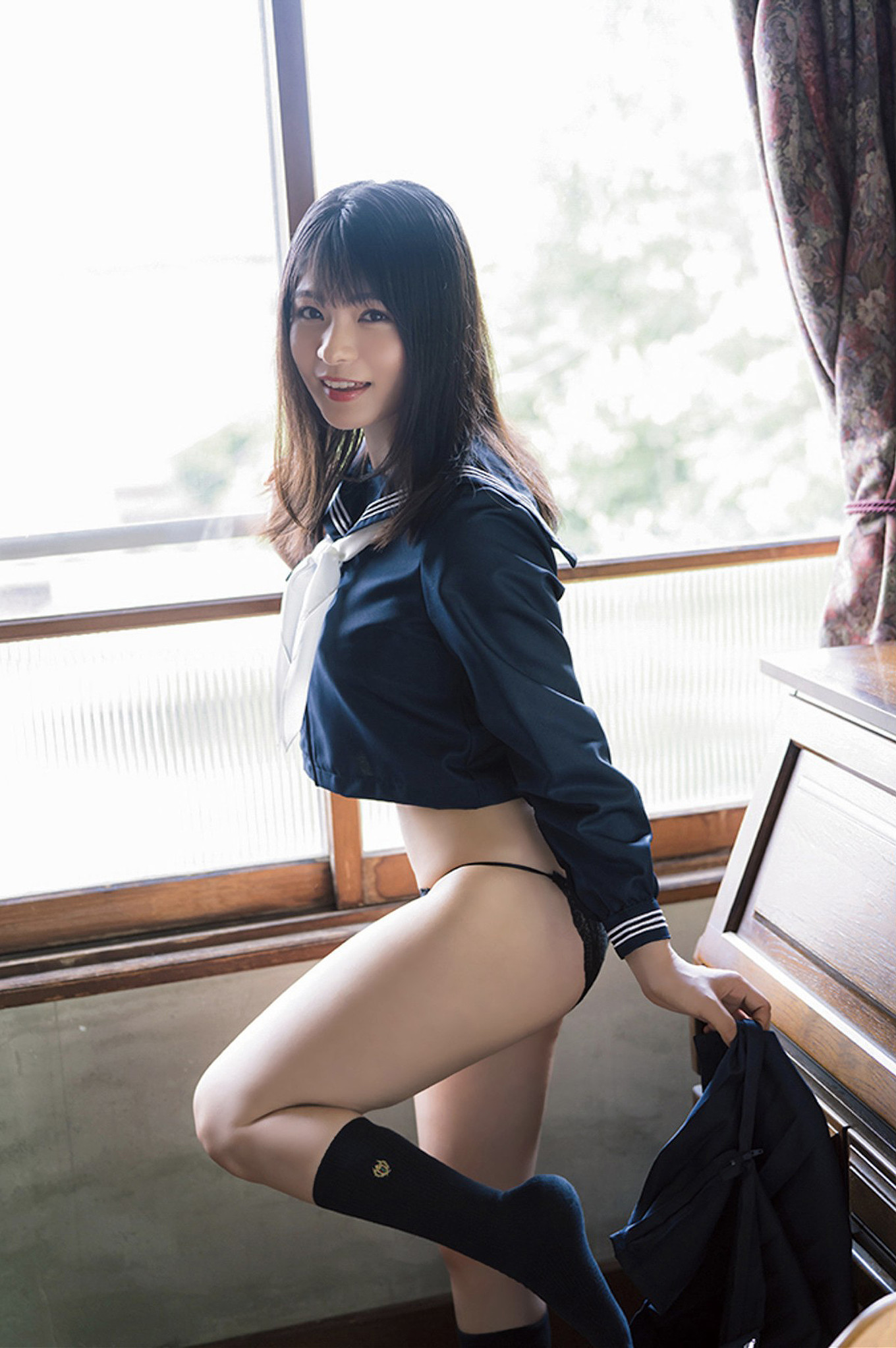 Hoshina Mizuki 星名美津紀, アサ芸 Secret! デジタル写真集 「放課後の甘美な記憶 Vol.2」 Set.01