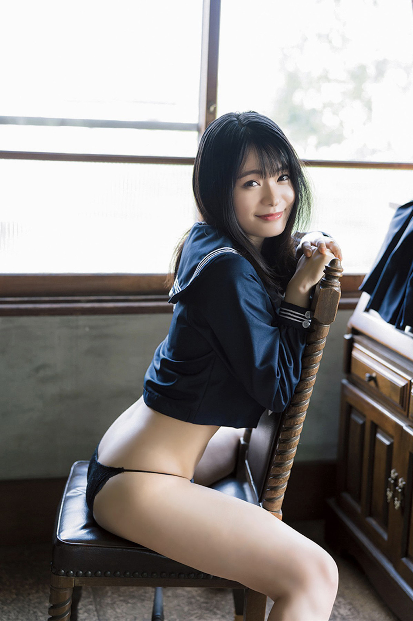 Hoshina Mizuki 星名美津紀, アサ芸 Secret! デジタル写真集 「放課後の甘美な記憶 Vol.2」 Set.01