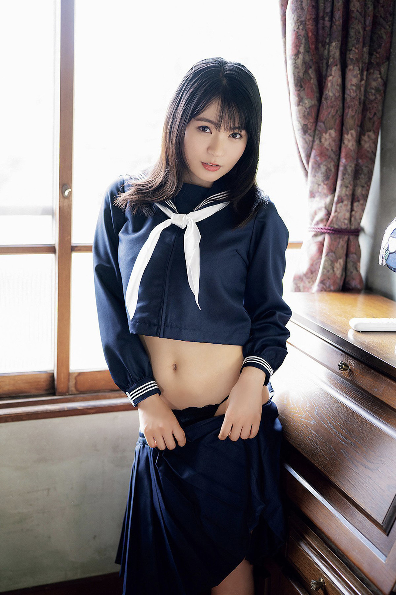 Hoshina Mizuki 星名美津紀, アサ芸 Secret! デジタル写真集 「放課後の甘美な記憶 Vol.2」 Set.01