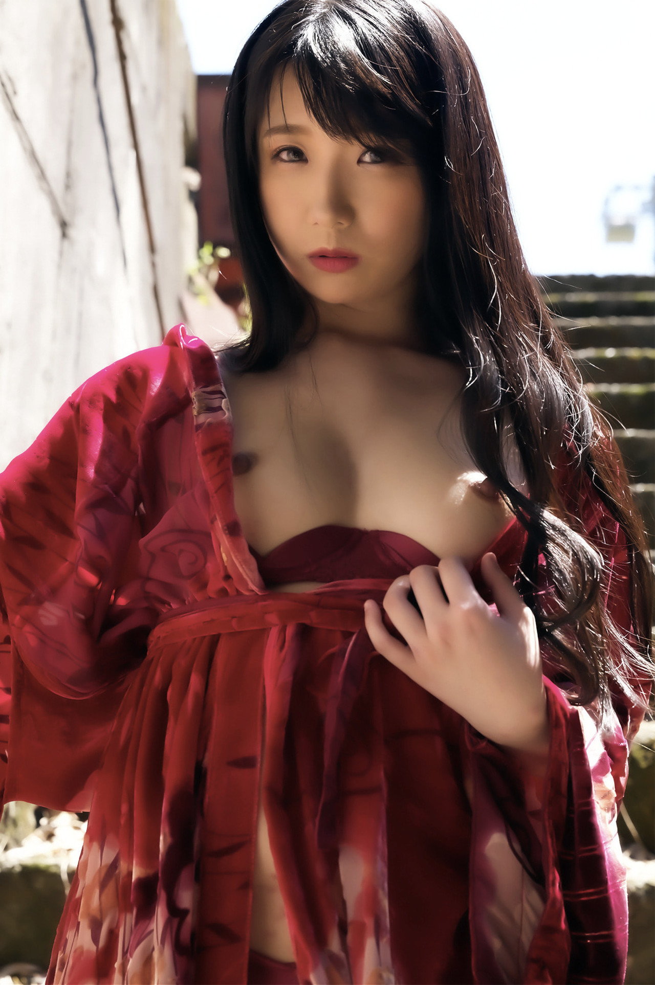 Mihina Nagai みひな, ヌード写真集 「雛~あの夏、儚げで可憐な君と~」 Set.04