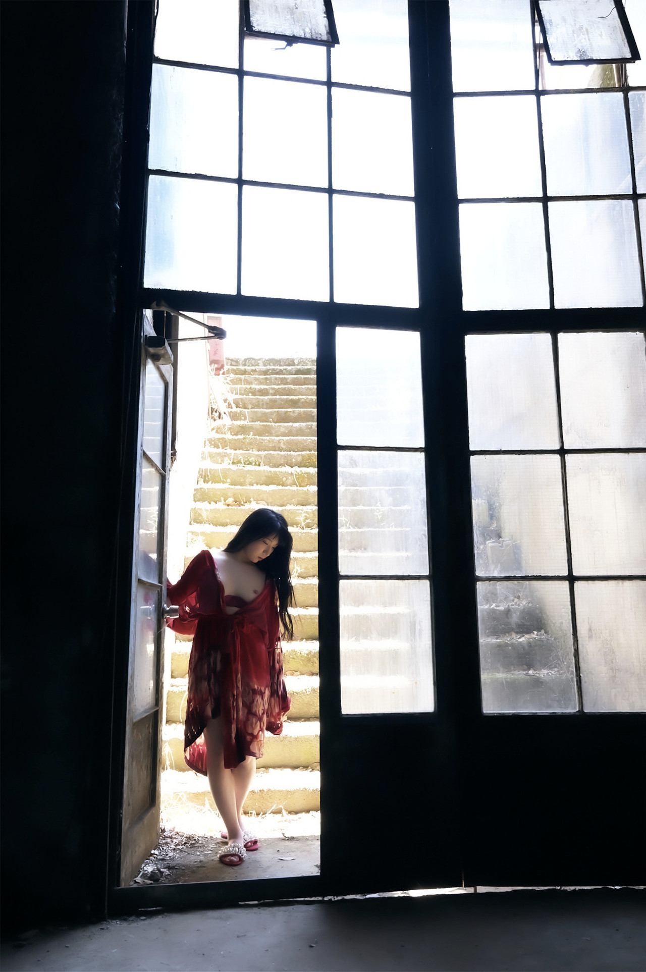 Mihina Nagai みひな, ヌード写真集 「雛~あの夏、儚げで可憐な君と~」 Set.04
