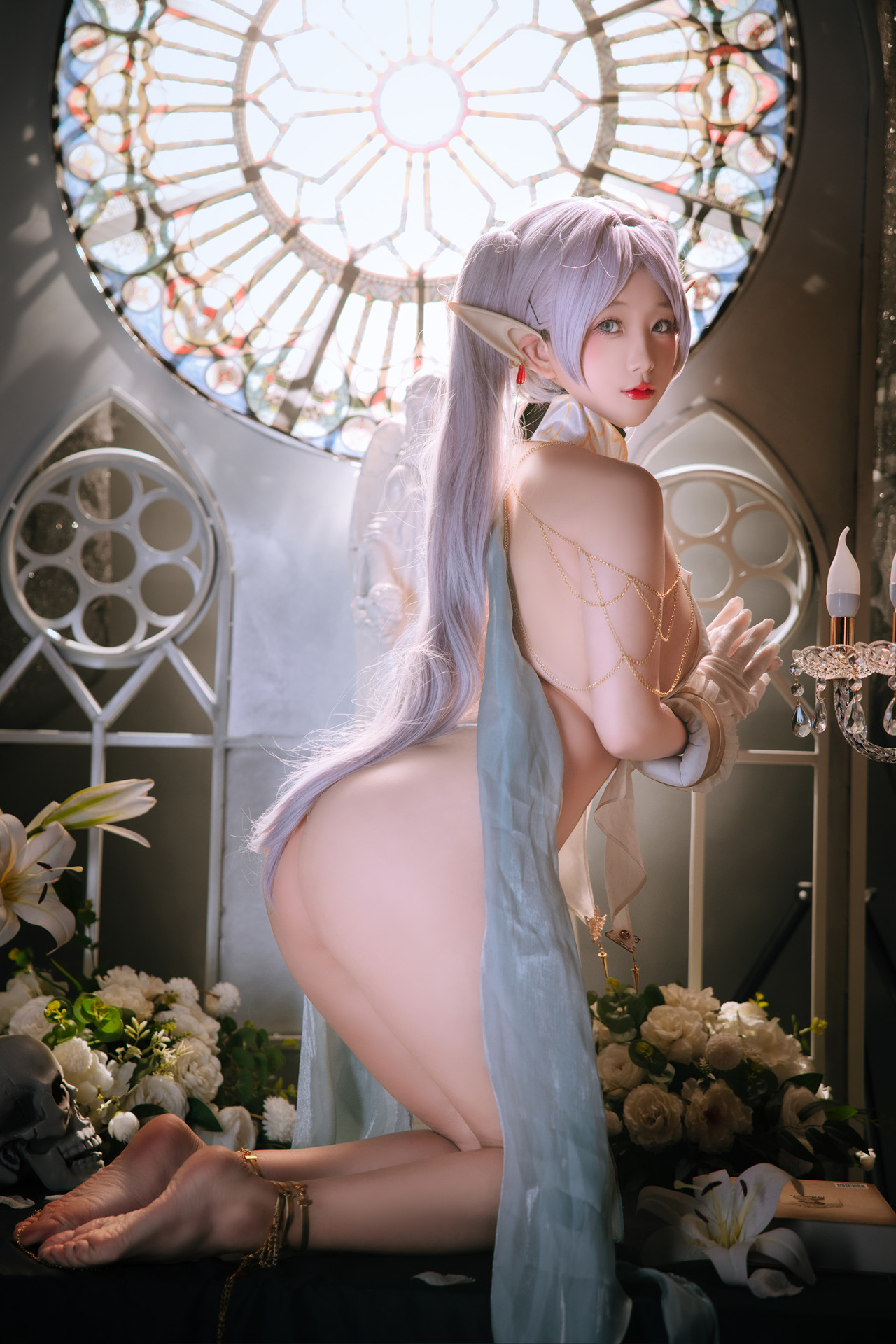 Cosplay Rinaijiao日奈娇 – 芙莉莲（圣光版）