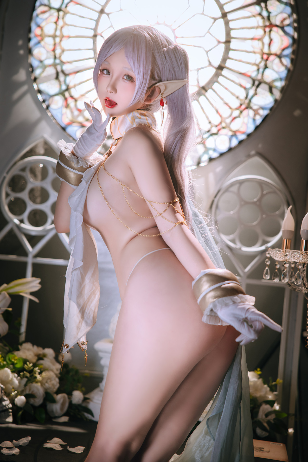 Cosplay Rinaijiao日奈娇 – 芙莉莲（圣光版）