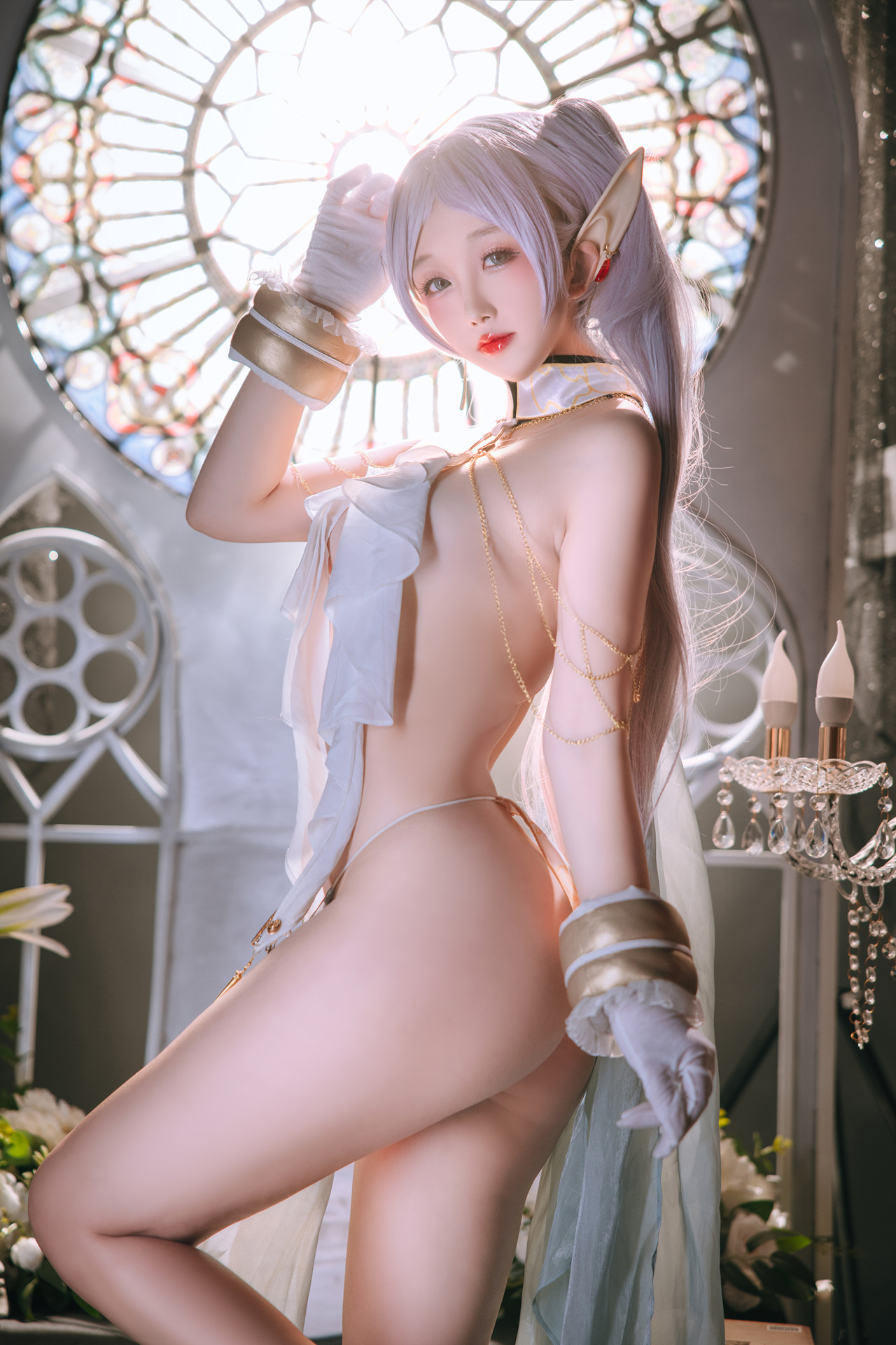 Cosplay Rinaijiao日奈娇 – 芙莉莲（圣光版）