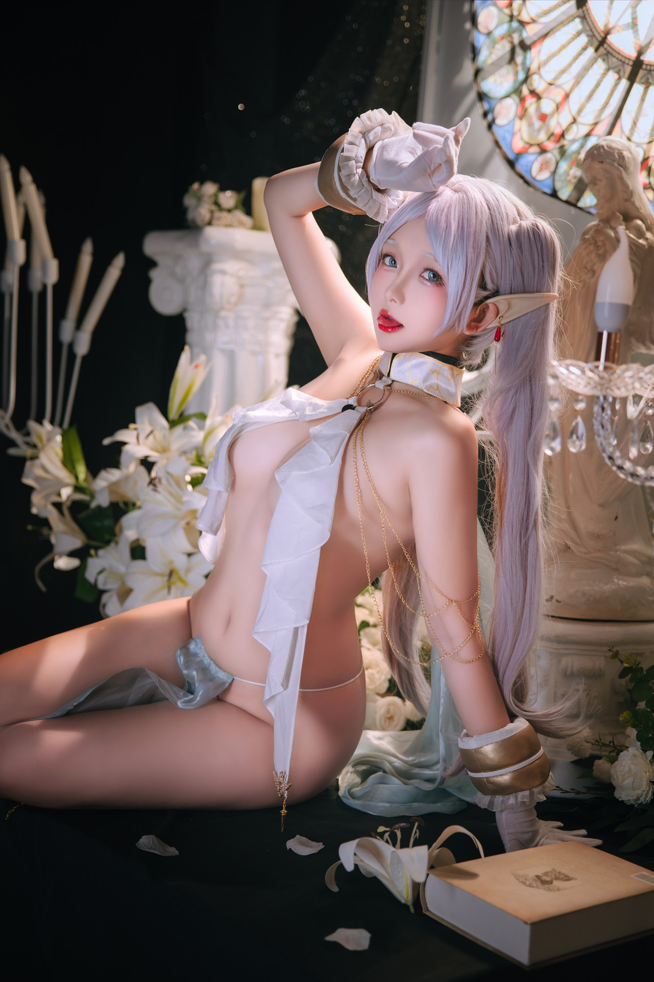 Cosplay Rinaijiao日奈娇 – 芙莉莲（圣光版）