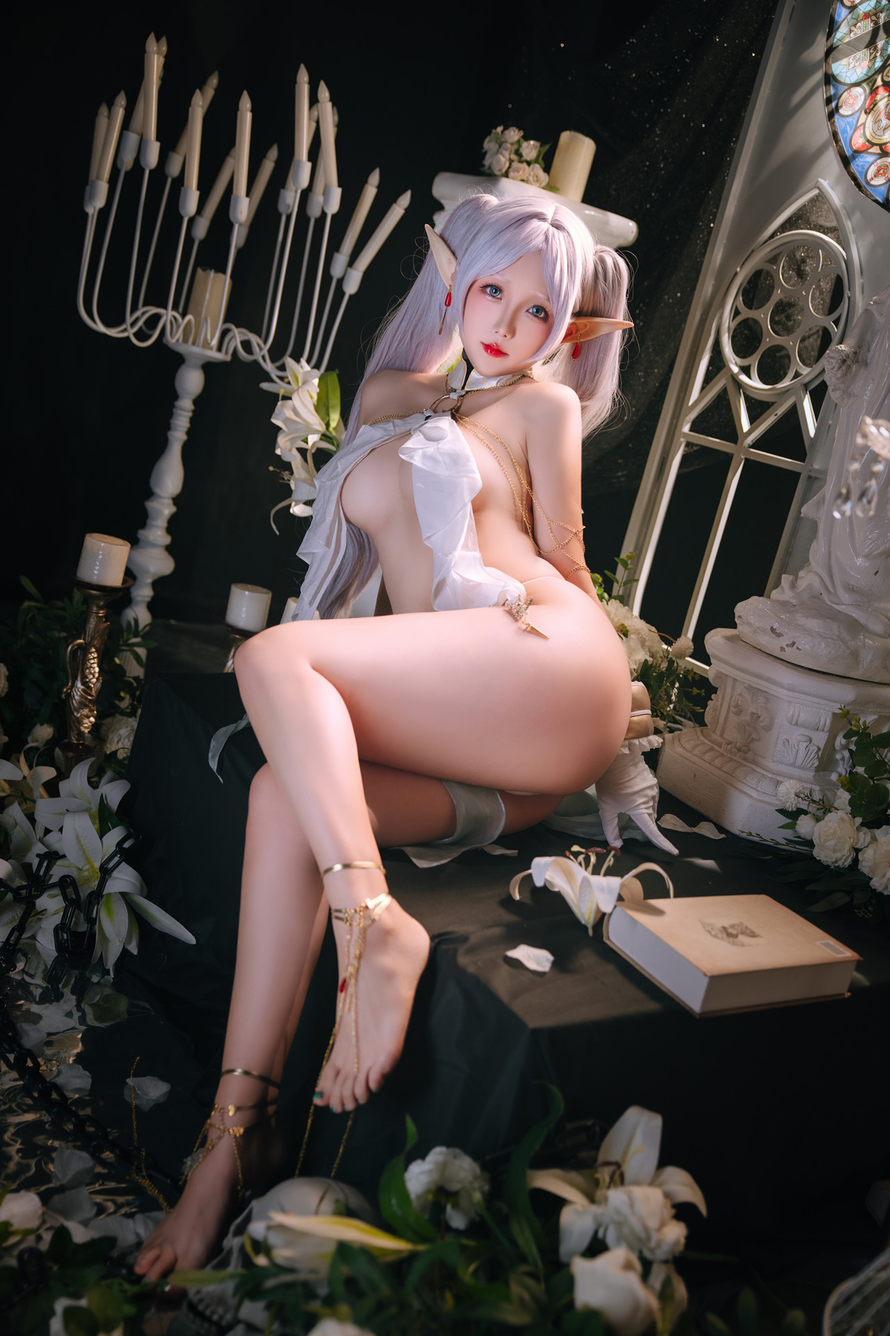 Cosplay Rinaijiao日奈娇 – 芙莉莲（圣光版）