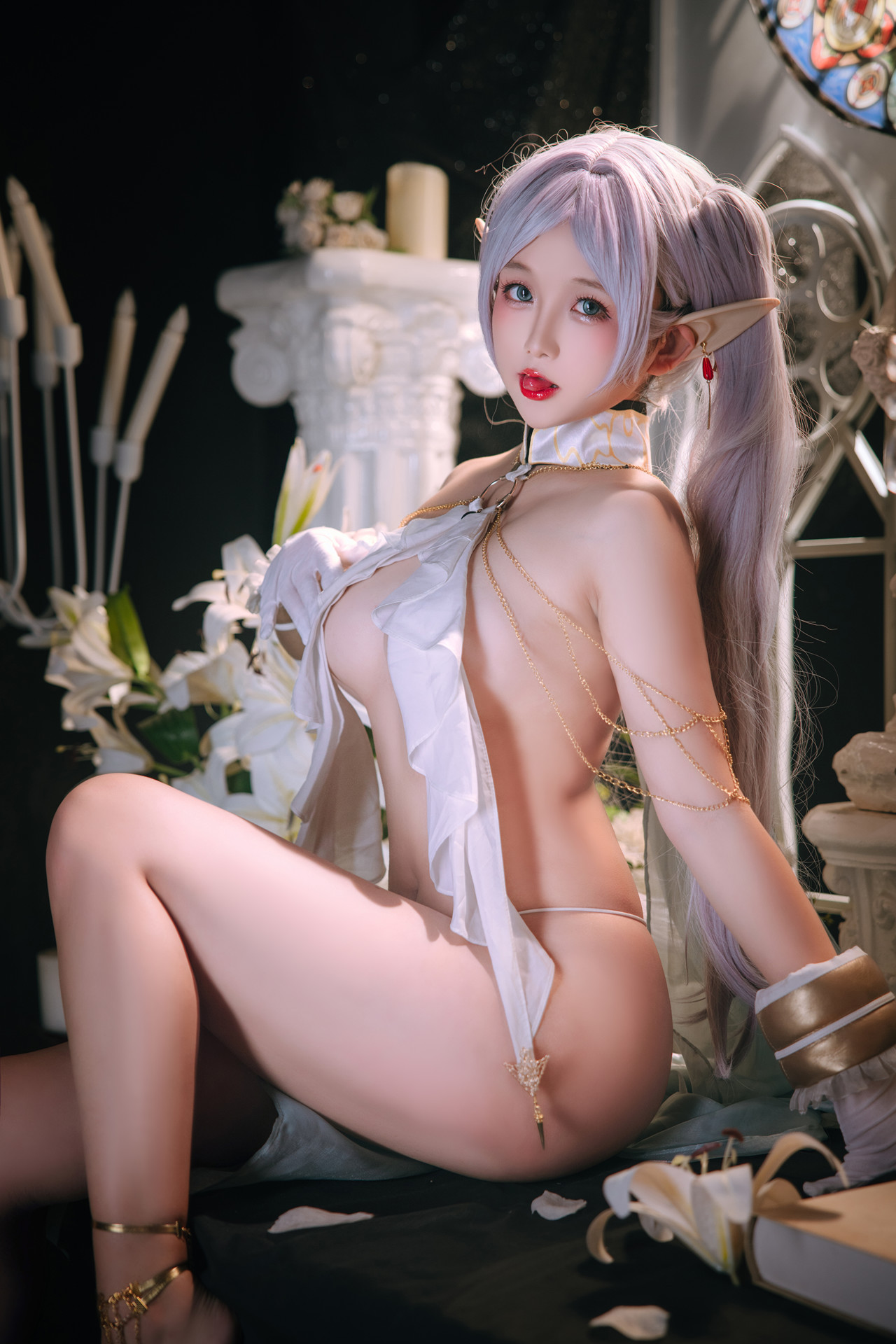 Cosplay Rinaijiao日奈娇 – 芙莉莲（圣光版）