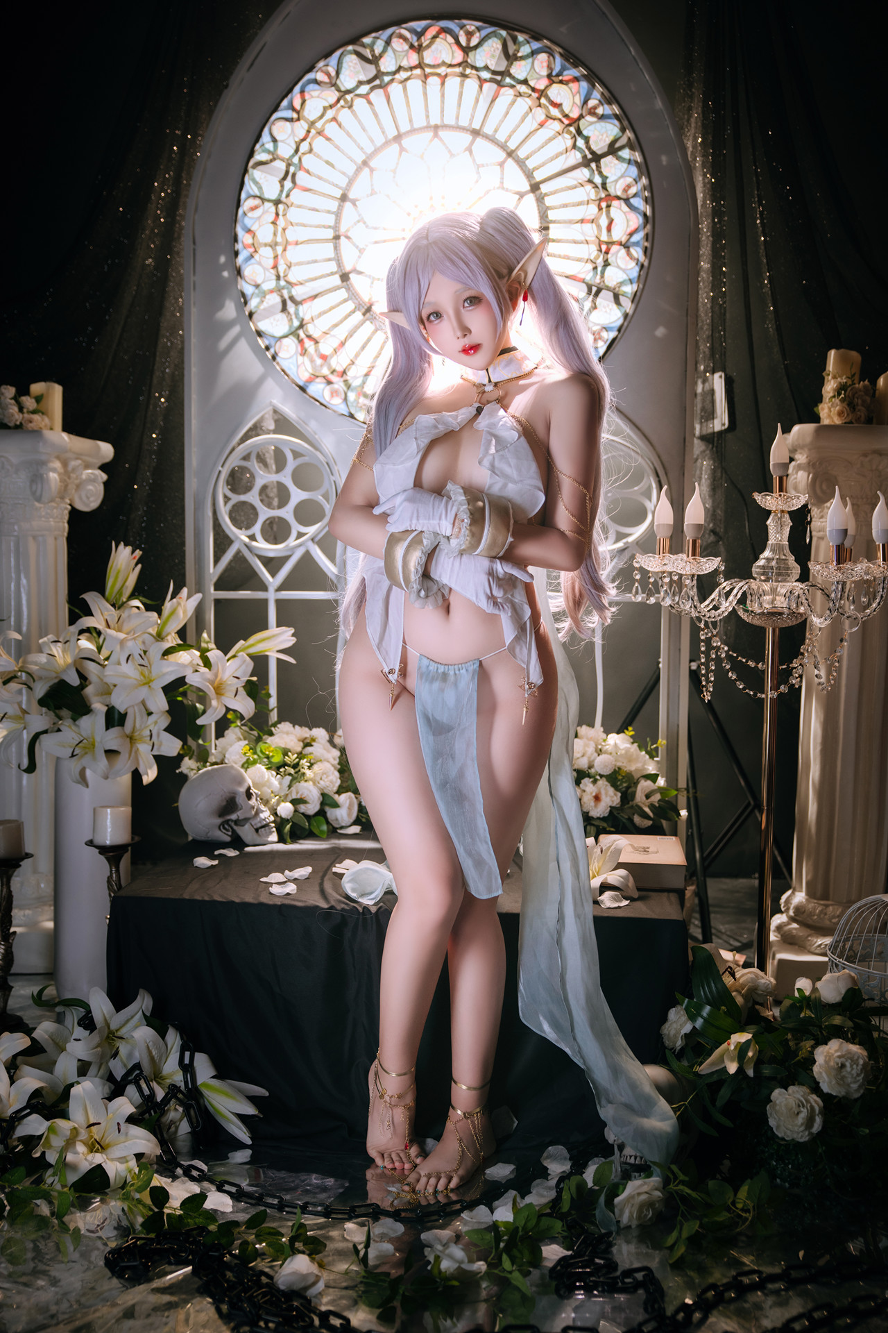 Cosplay Rinaijiao日奈娇 – 芙莉莲（圣光版）