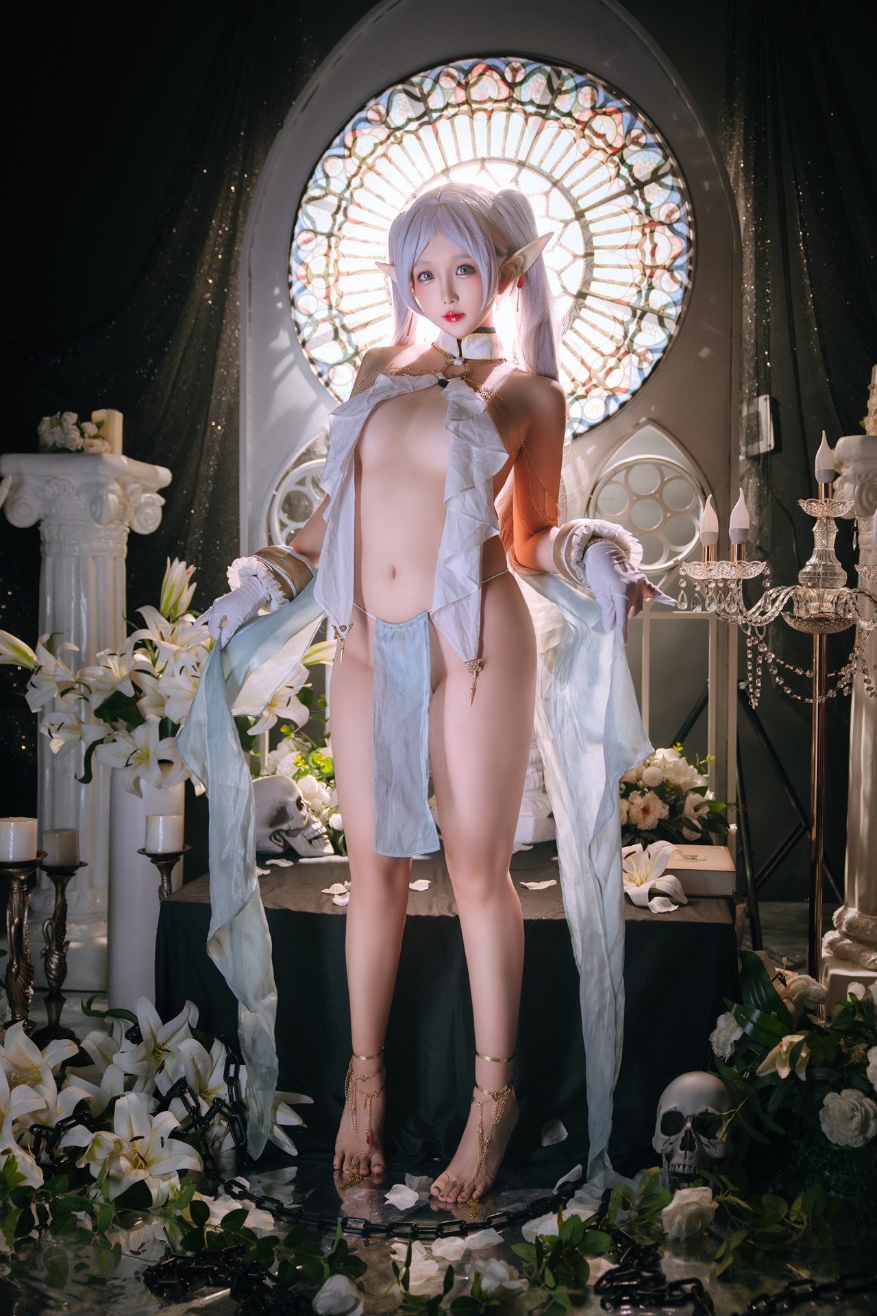 Cosplay Rinaijiao日奈娇 – 芙莉莲（圣光版）