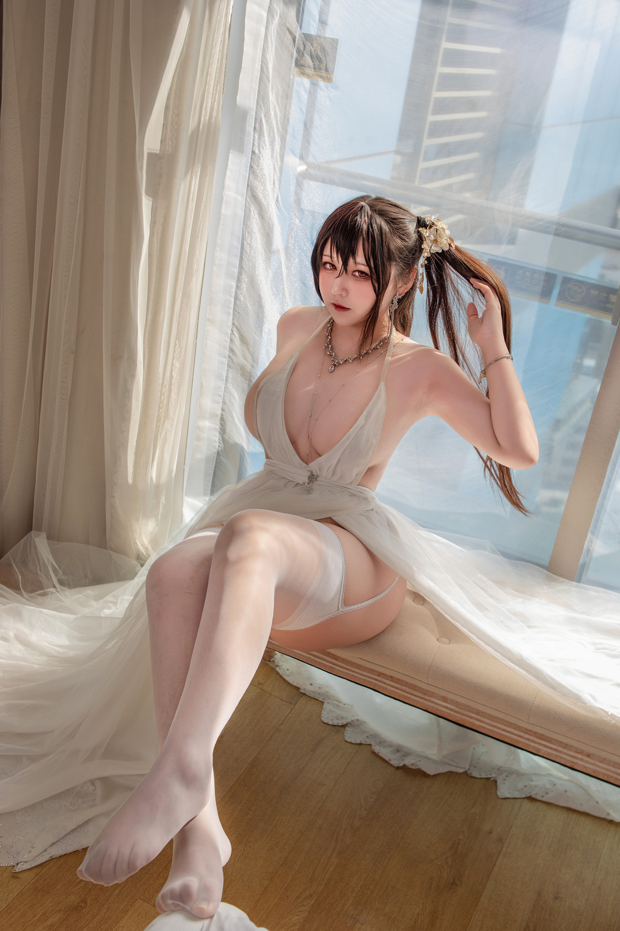Cosplay KANEKO咔喵 – 大凤花嫁 2.0