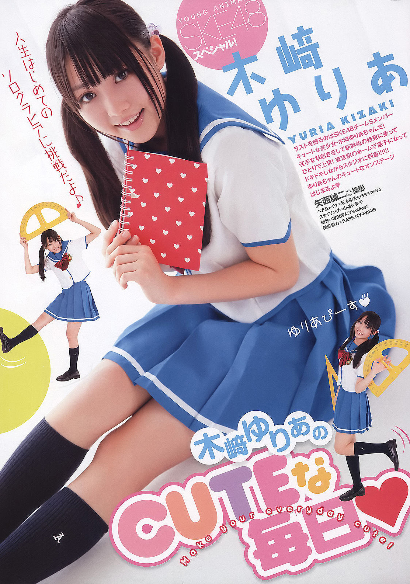 Rena Matsui 松井玲奈, Young Animal 2011 No.07 (ヤングアニマル 2011年7号)