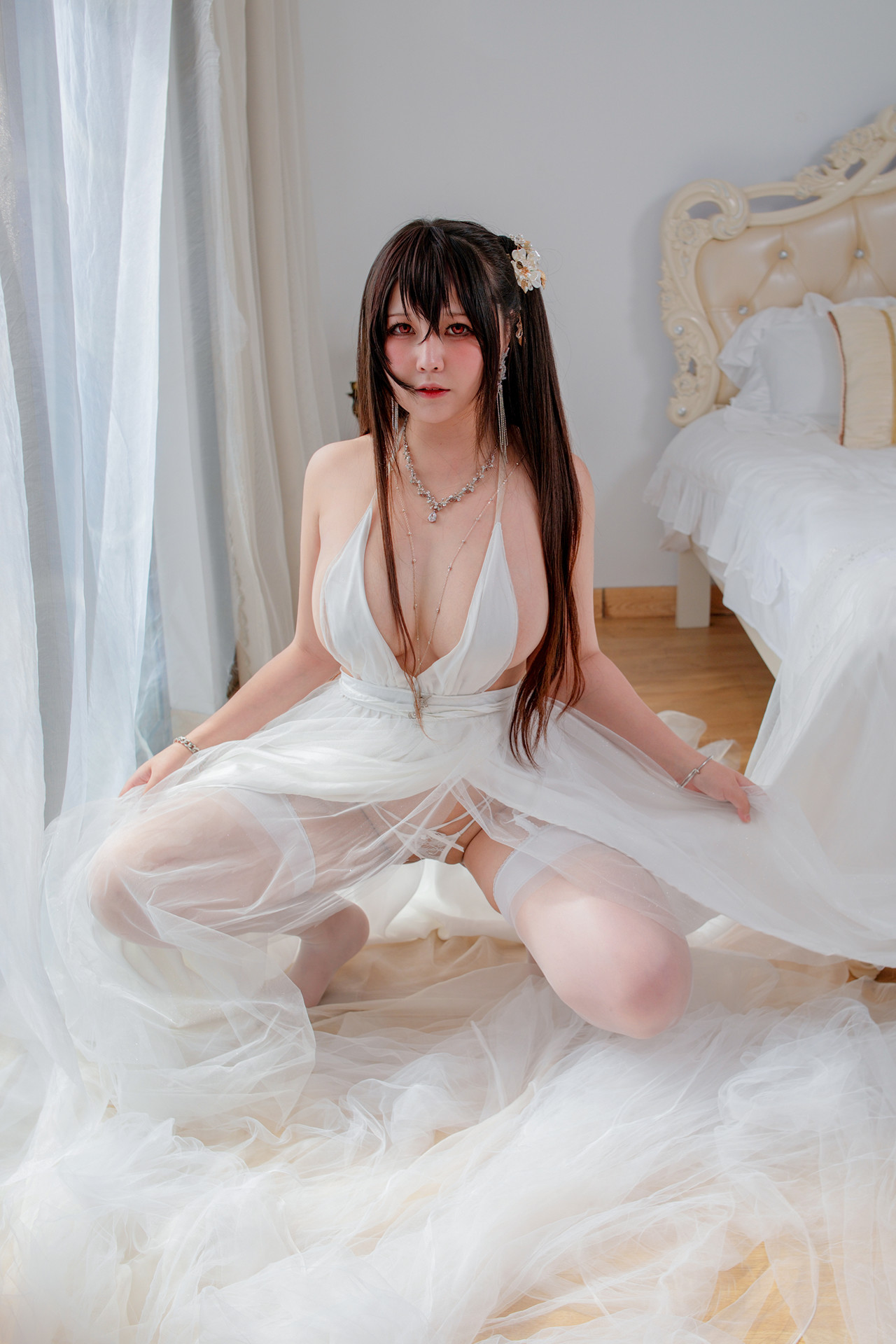 Cosplay KANEKO咔喵 – 大凤花嫁 2.0