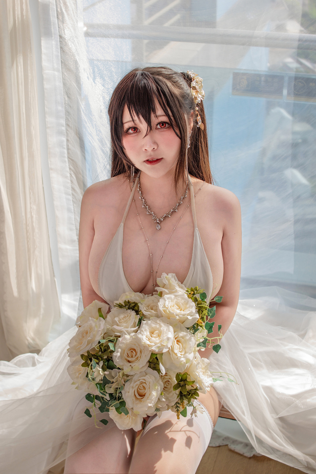Cosplay KANEKO咔喵 – 大凤花嫁 2.0