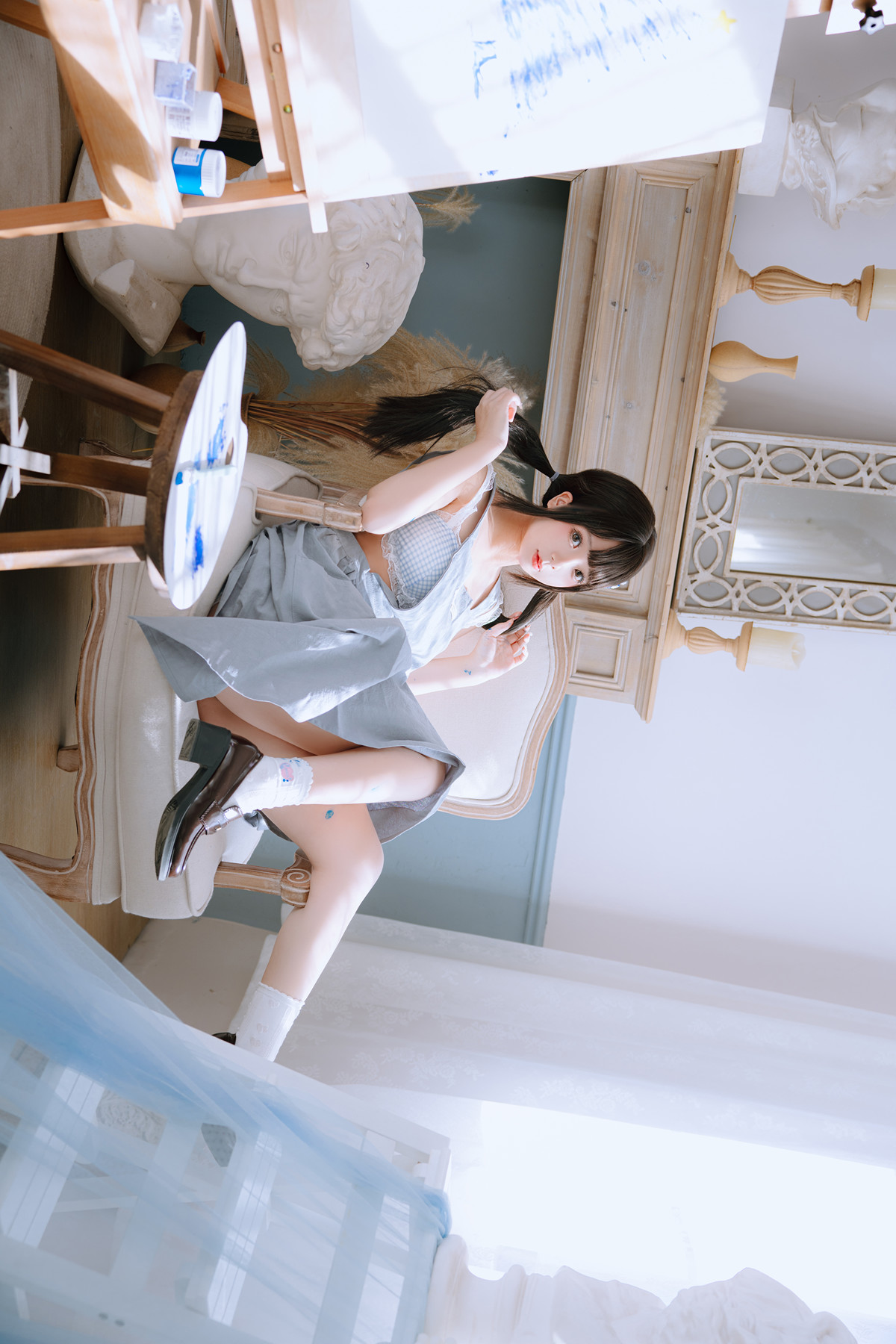 Cosplay Rinaijiao日奈娇 – 美术生