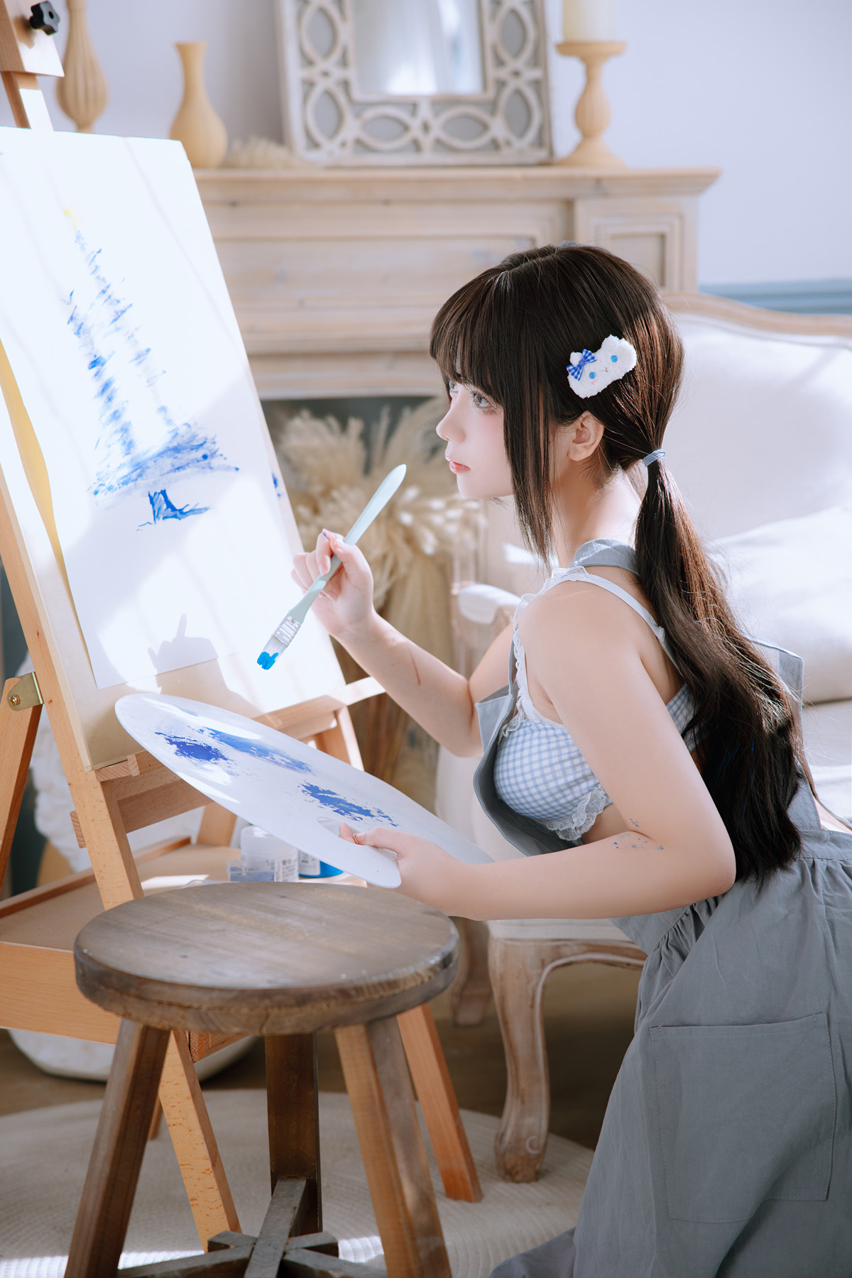 Cosplay Rinaijiao日奈娇 – 美术生