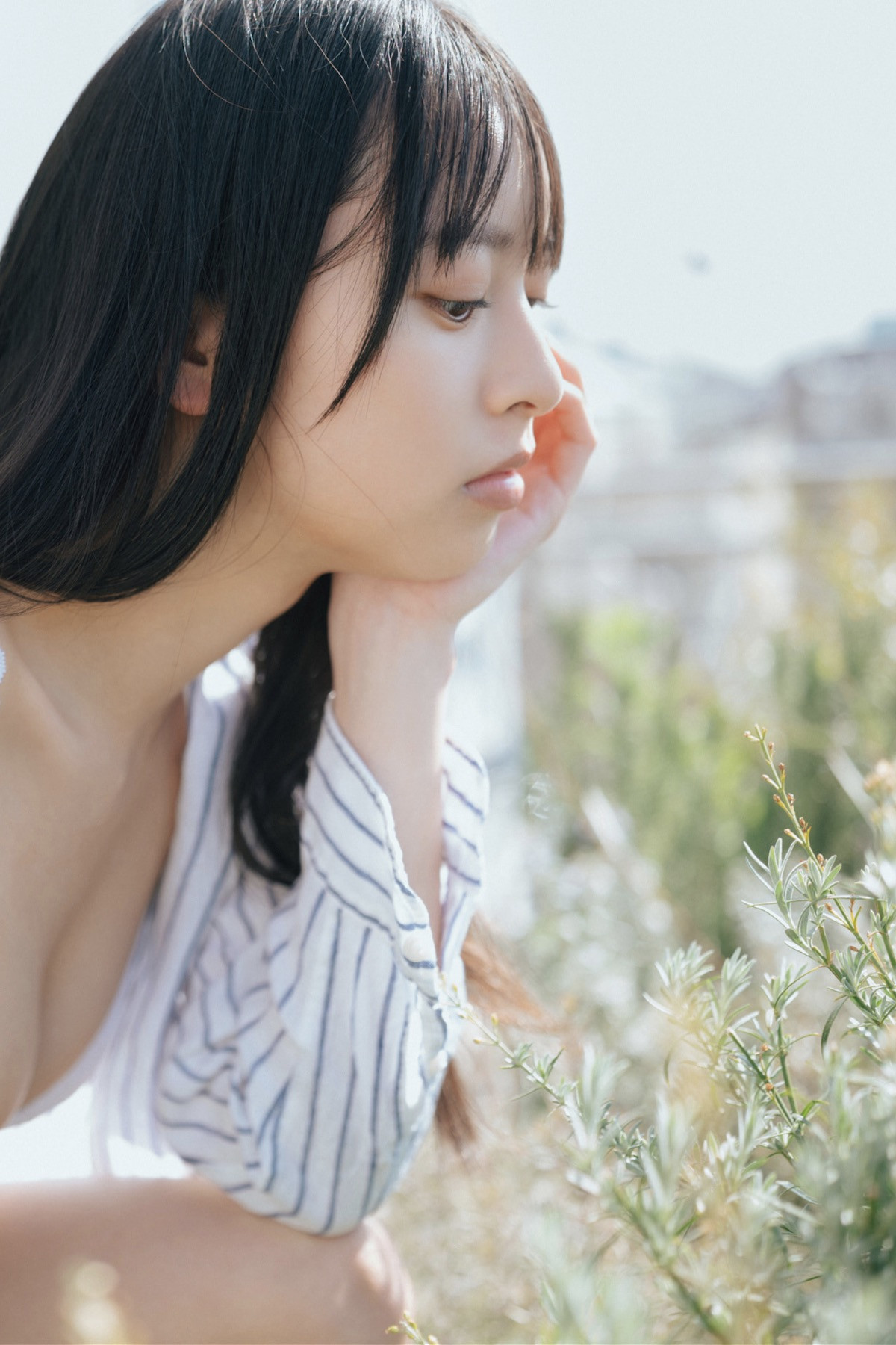 Riko Otsuki 大槻りこ, FLASHデジタル写真集 『朝陽と…』 Set.01