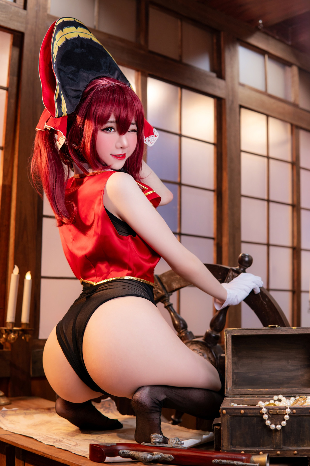 Cosplay Sally多啦雪 – Houshou Marine 宝鐘マリン