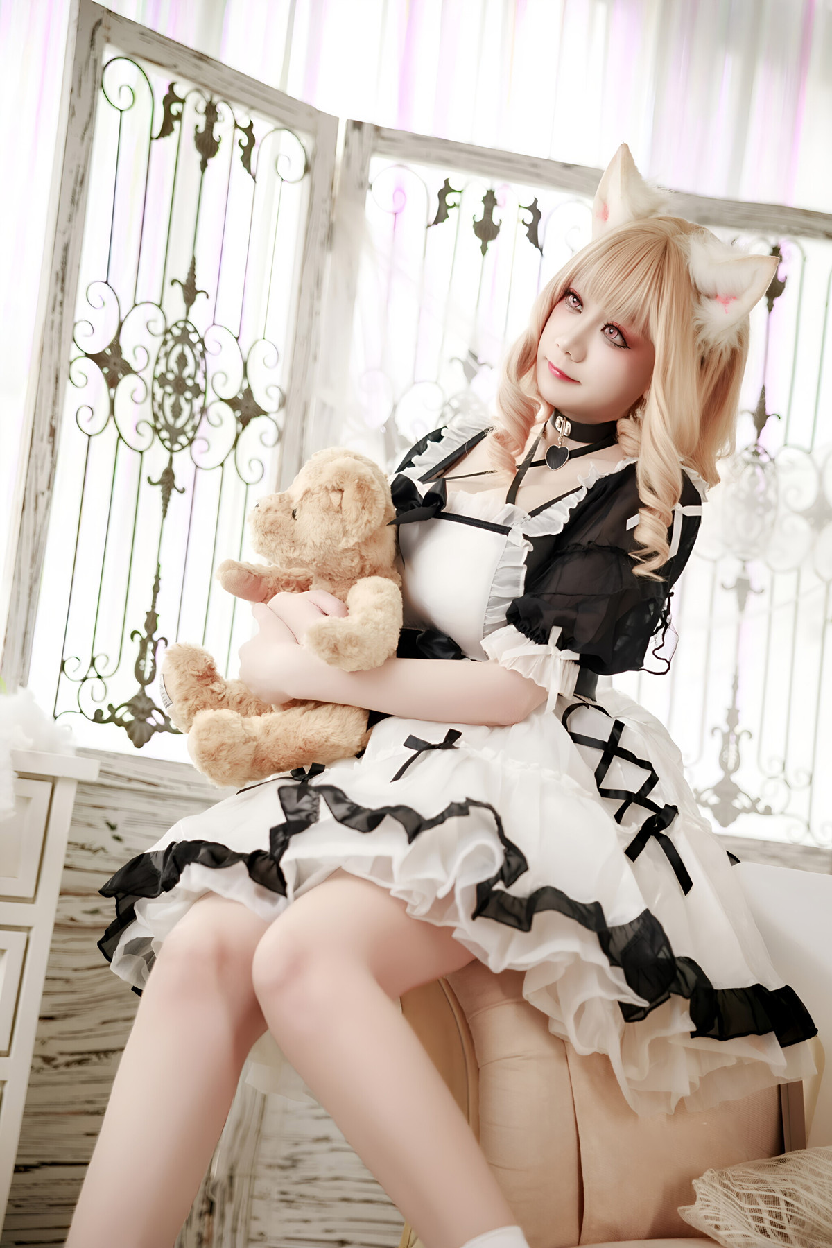 Cosplay 阿雪雪 – 午后女佣 Set.01