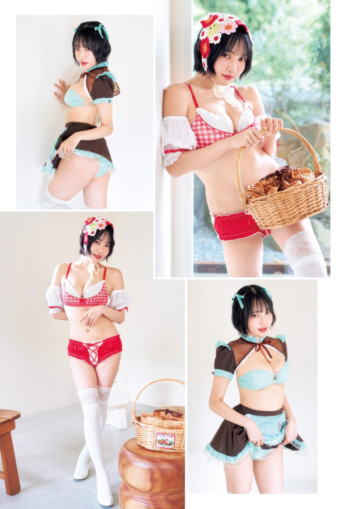 Azusa Ogura 小倉あずさ, Airi Saito 斎藤愛莉, Young Jump 2025 No.34 (ヤングジャンプ 2025年34号)