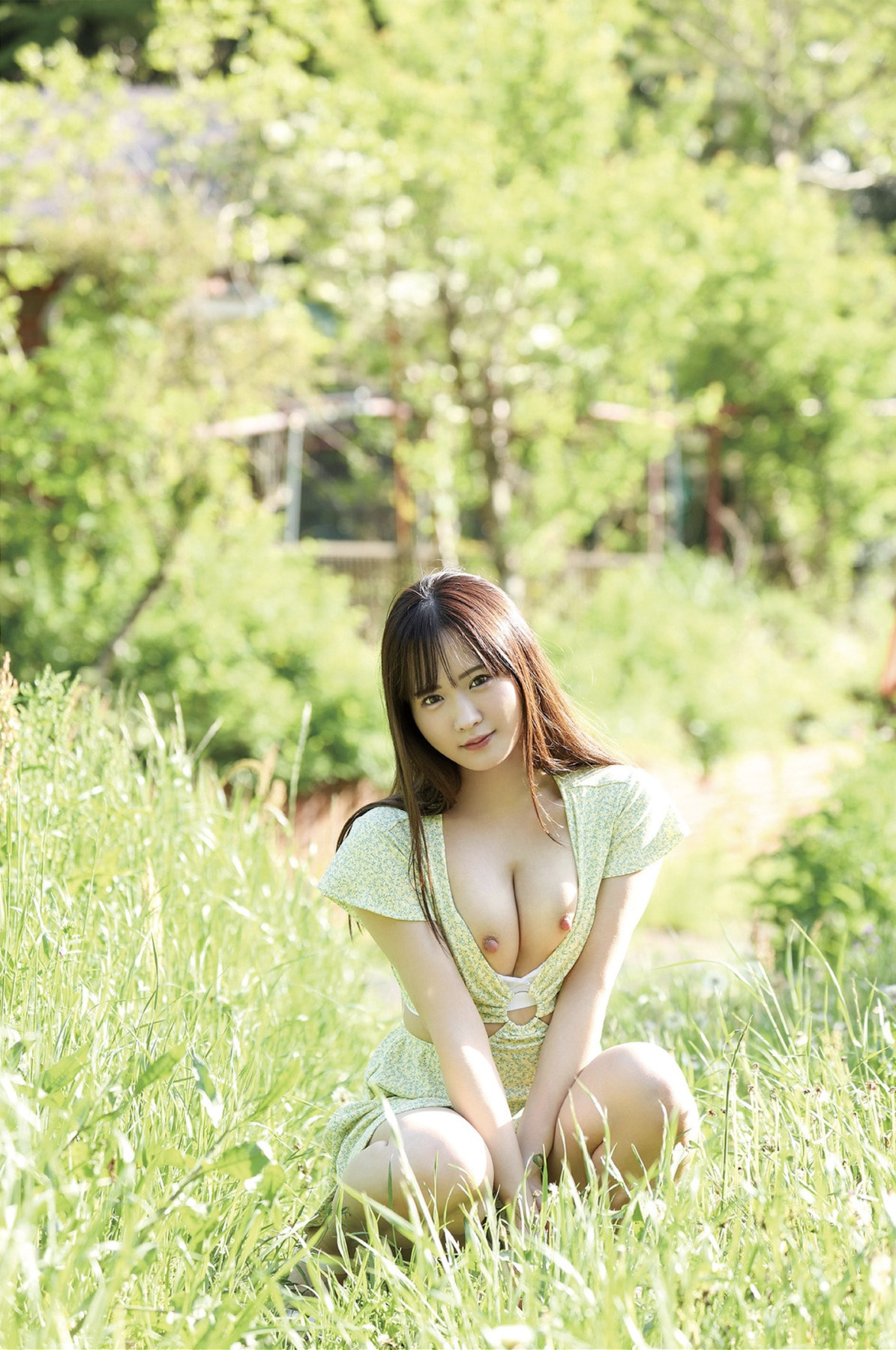 Narumi Hirose 広瀬なるみ, ヌード写真集 『風に包まれて』 Set.04