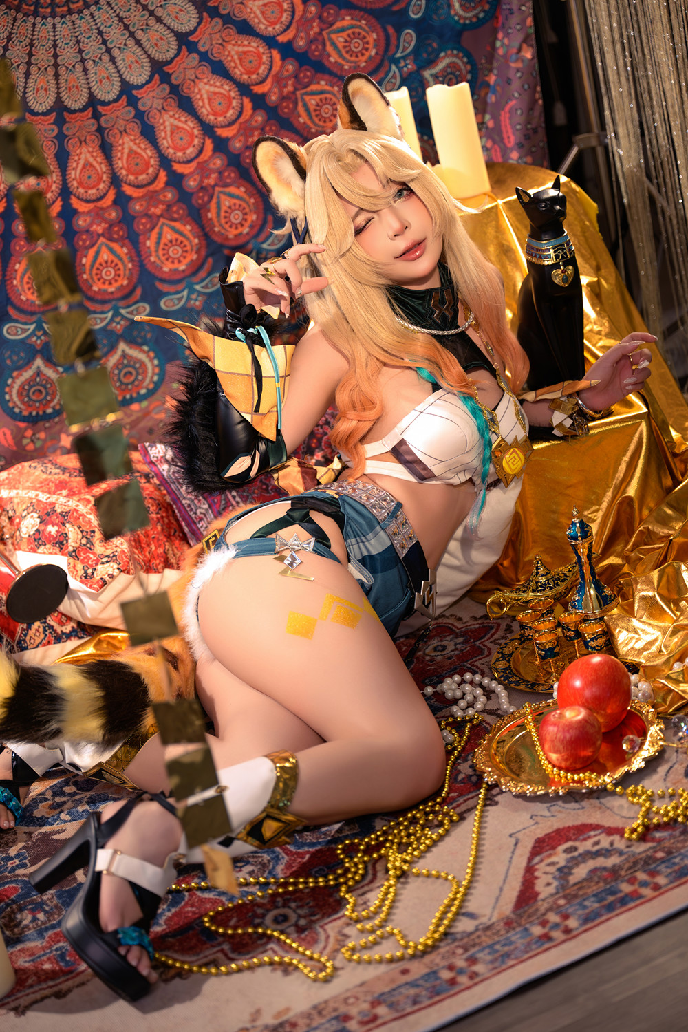 Cosplay Umeko.J – Xilonen Genshin Impact