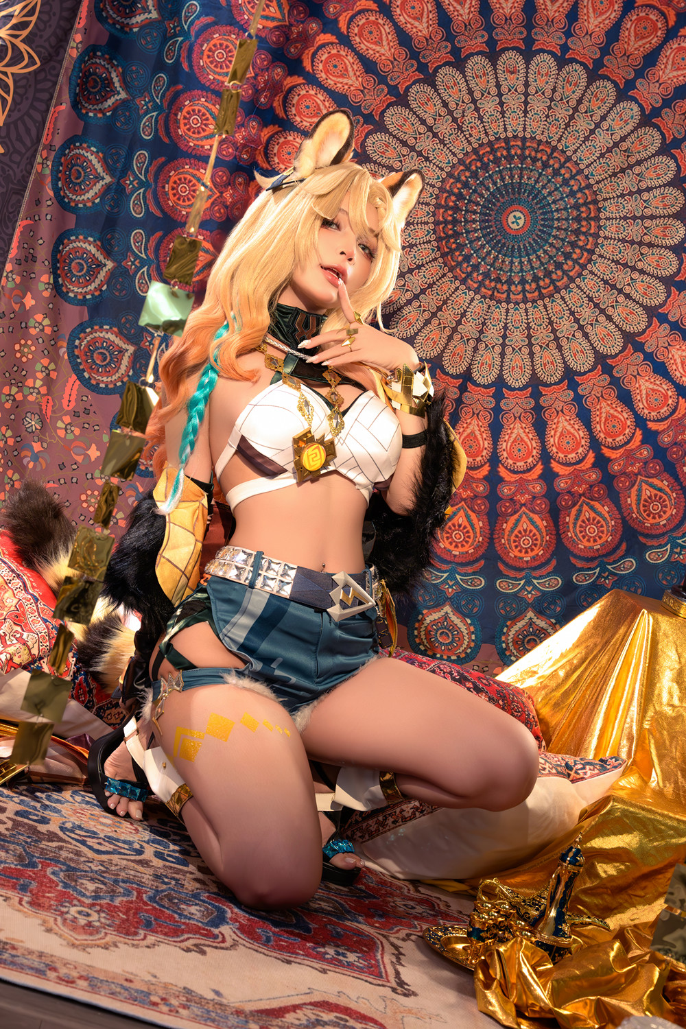Cosplay Umeko.J – Xilonen Genshin Impact