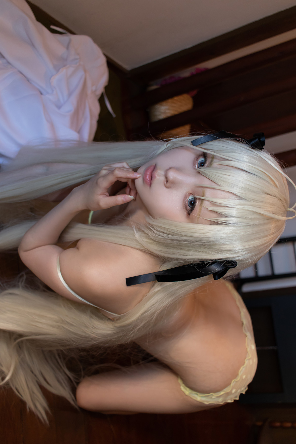 Meruru Amanogawa 天ノ川めるる, 写真集 Ebichiri☆Teikoku 「キミトイクソラ」 Set.01