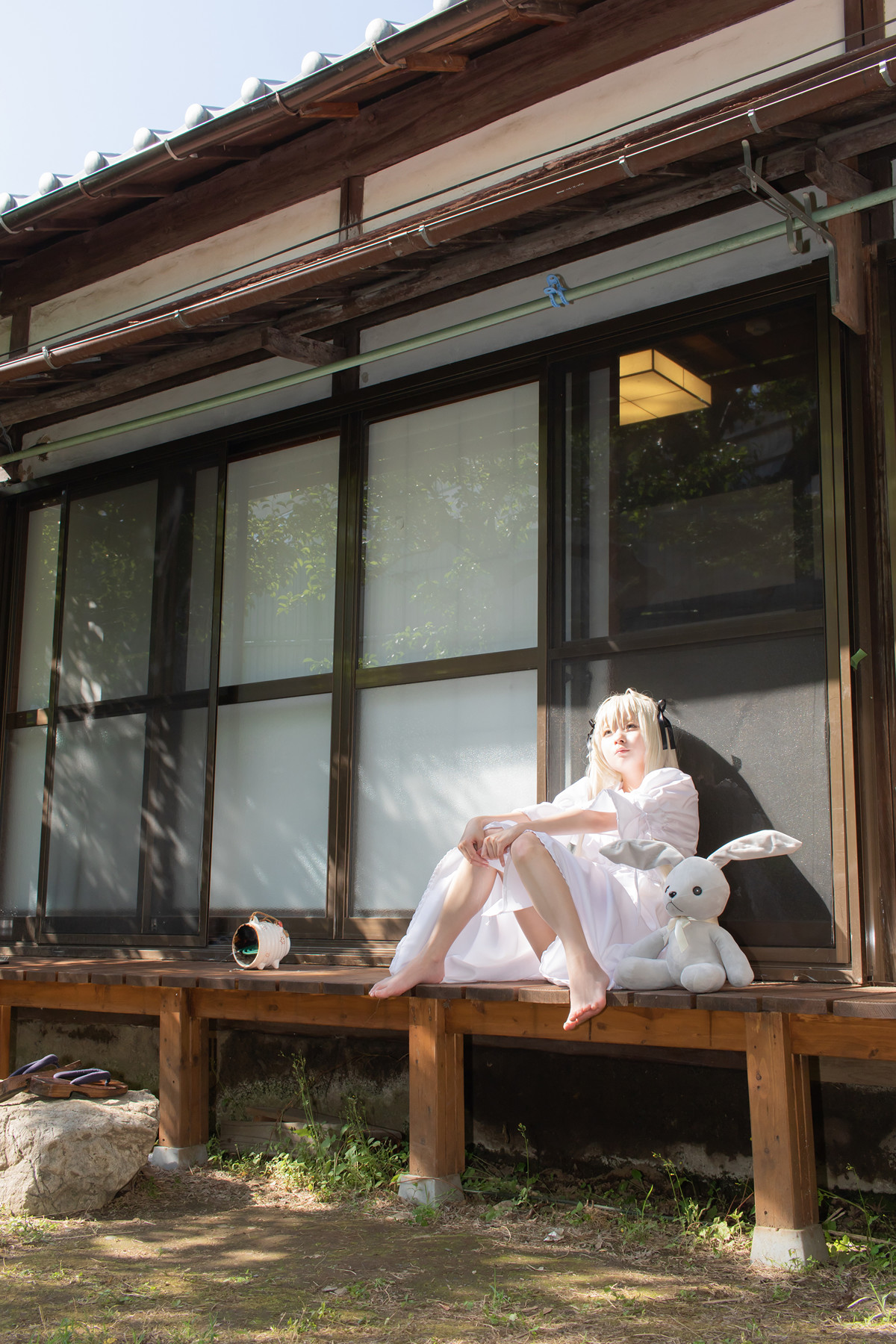 Meruru Amanogawa 天ノ川めるる, 写真集 Ebichiri☆Teikoku 「キミトイクソラ」 Set.01