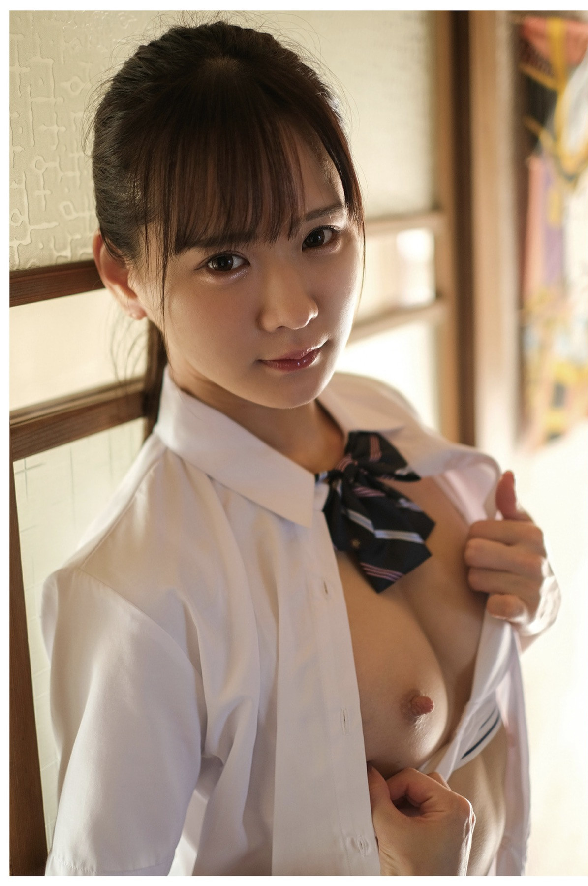 Narumi Hirose 広瀬なるみ, ヌード写真集 『風に包まれて』 Set.06