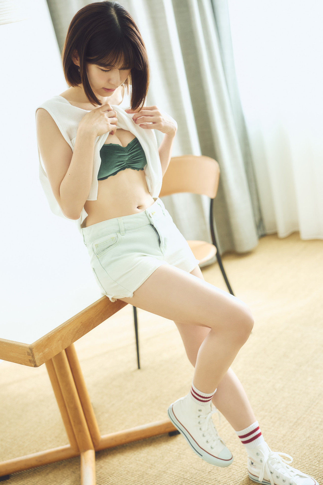 Saori Araki 荒木佐保里, ヤンマガアザーっす! <YM2024年33号未公開カット> Set.03
