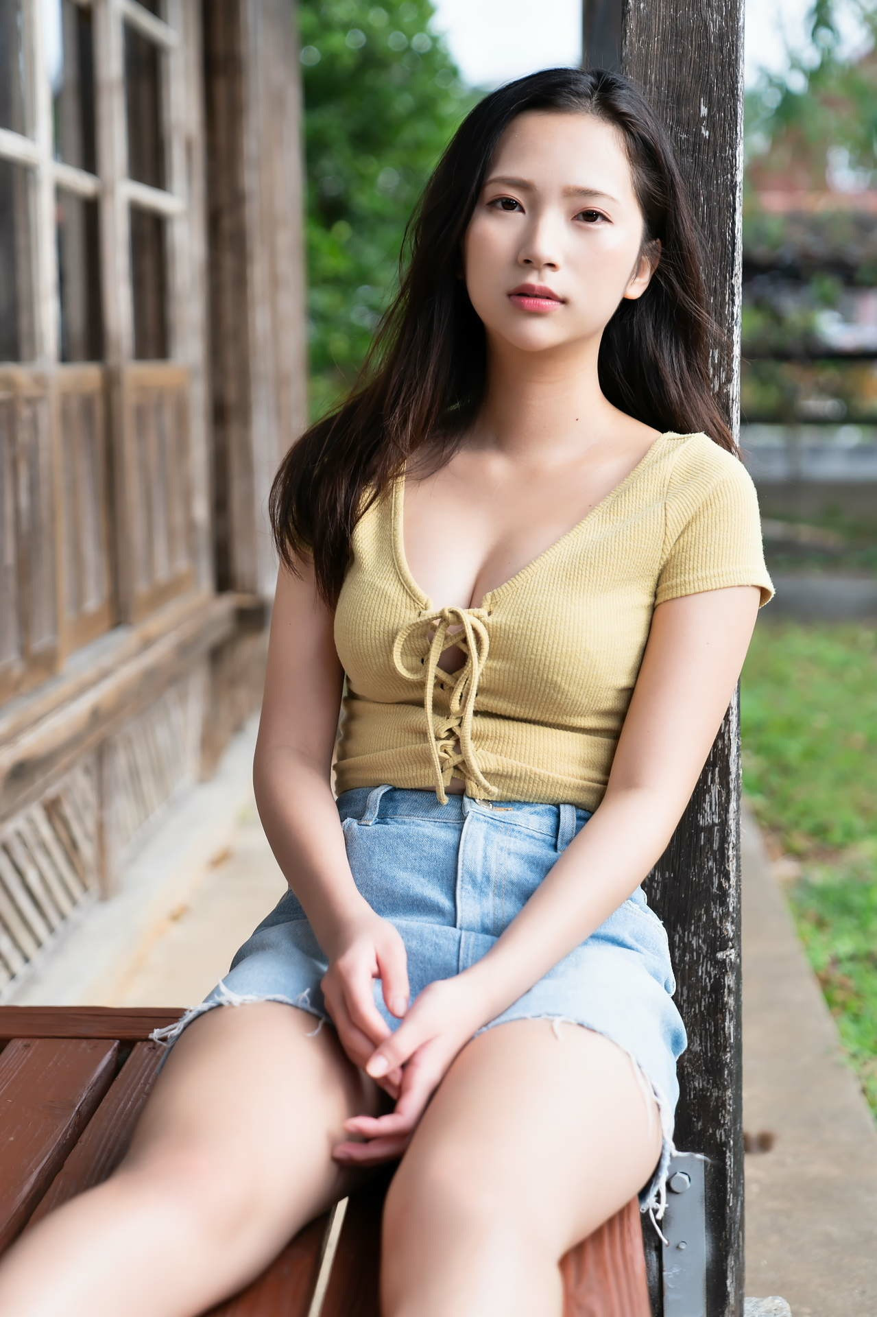 Miho Machiyama 街山みほ, idolpost 写真集 「煌めく紺碧の」 Set.06
