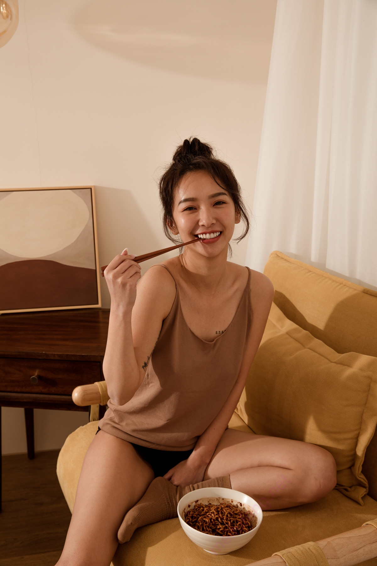 Kimi Chang 禾羽, 雙人寫真弓長牙佳涵 香 Set.04
