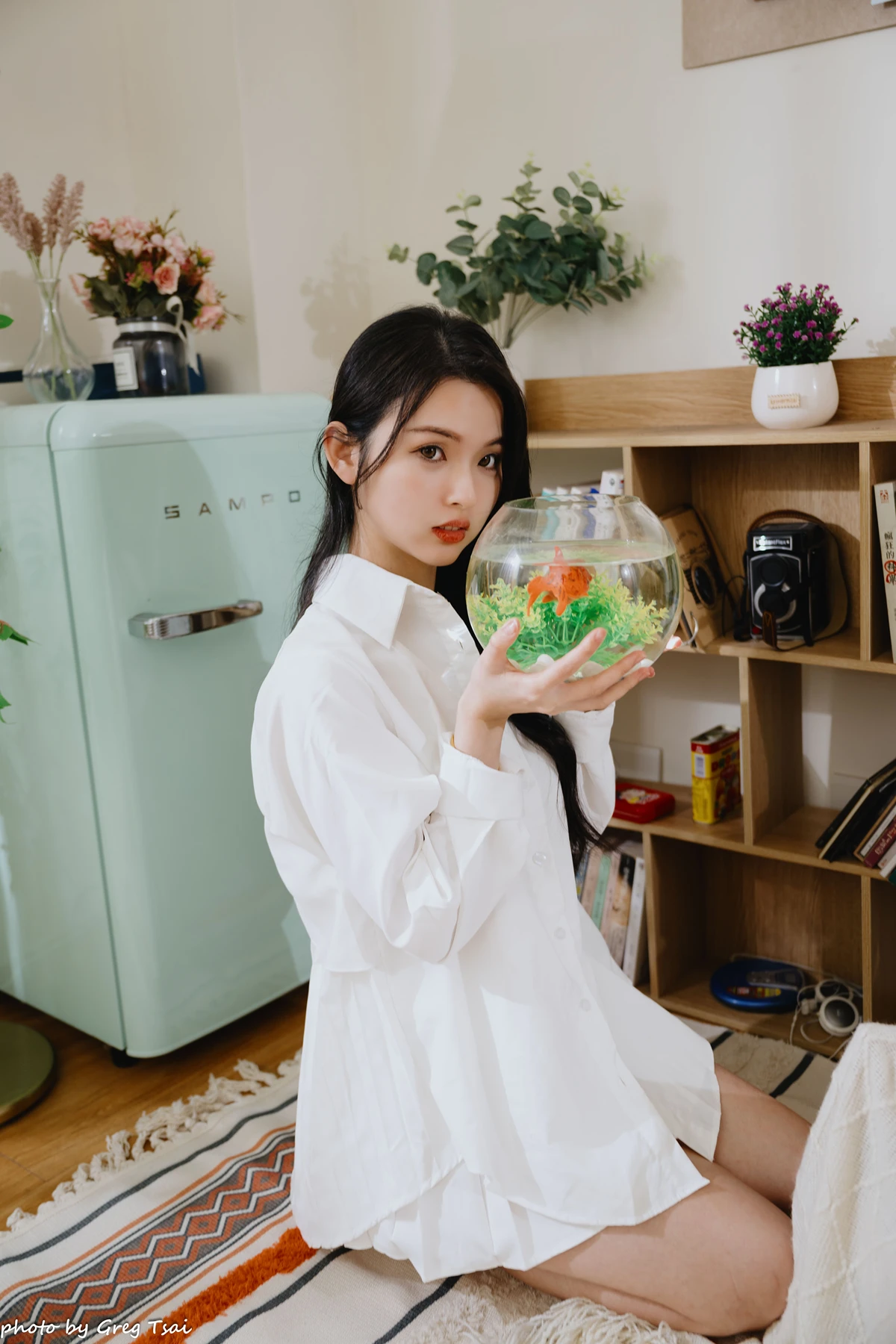 Cosplay 米浆 – 卧室百褶裙 Set.01