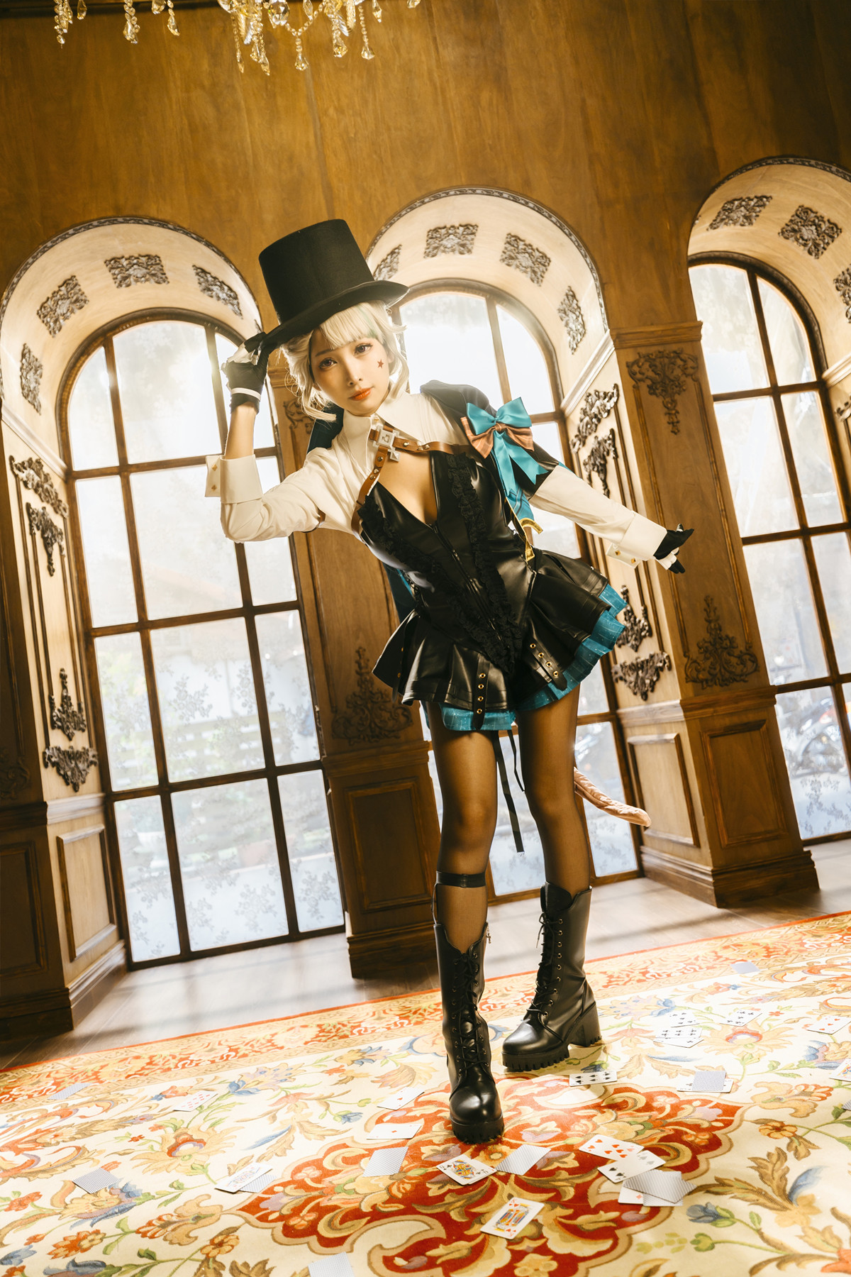 慕慕Momo, ヌード写真集 原神 Genshin 琳妮特的色情魔術 室内