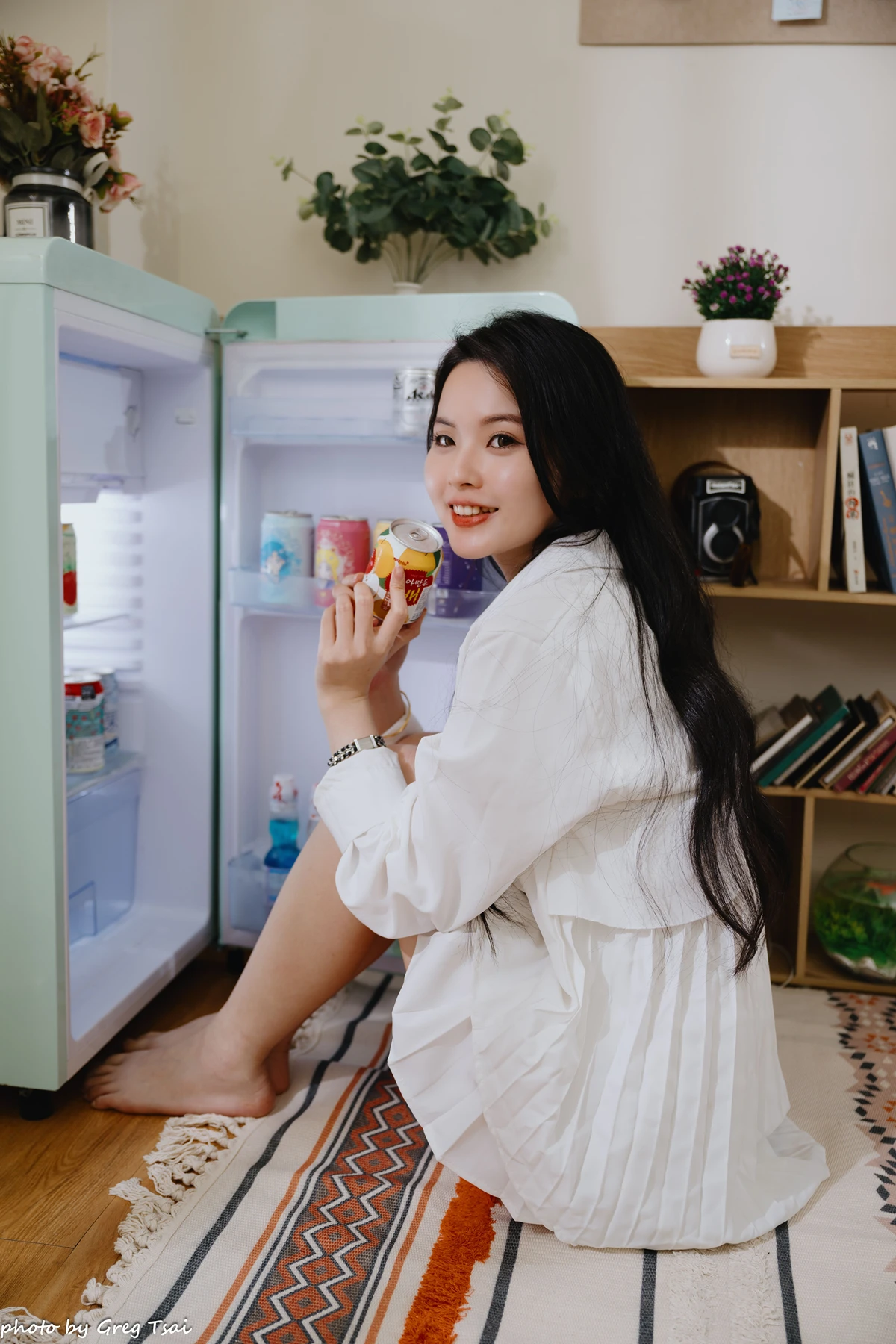 Cosplay 米浆 – 卧室百褶裙 Set.02