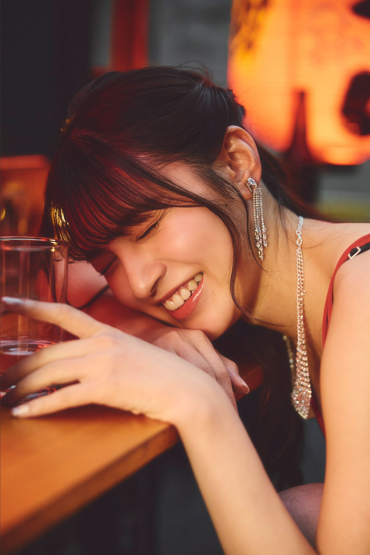 Yui Kojina 神志那結衣, SPA！デジタル写真集 「赤いドレスを脱いだら……」 Set.01