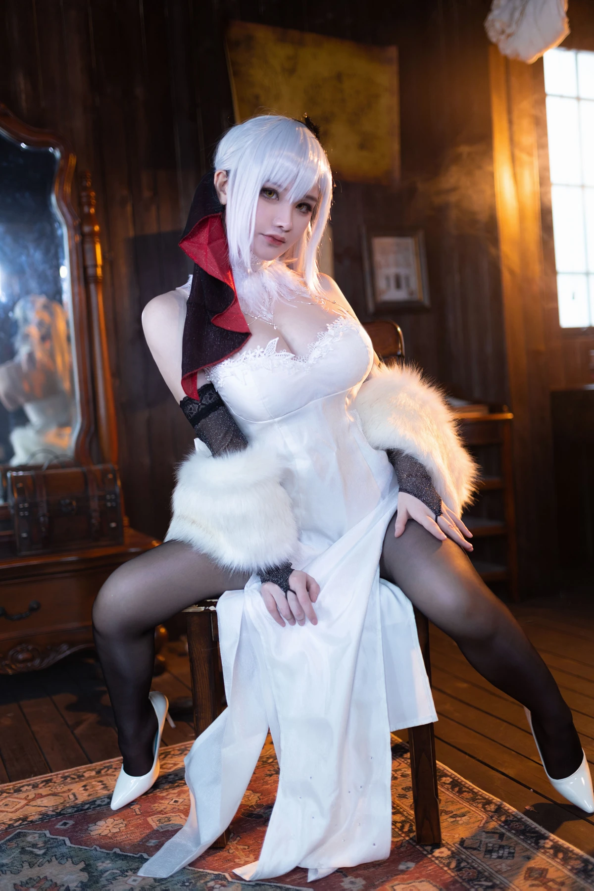 Cosplay 前羽_rr – 碧蓝航线 德雷克