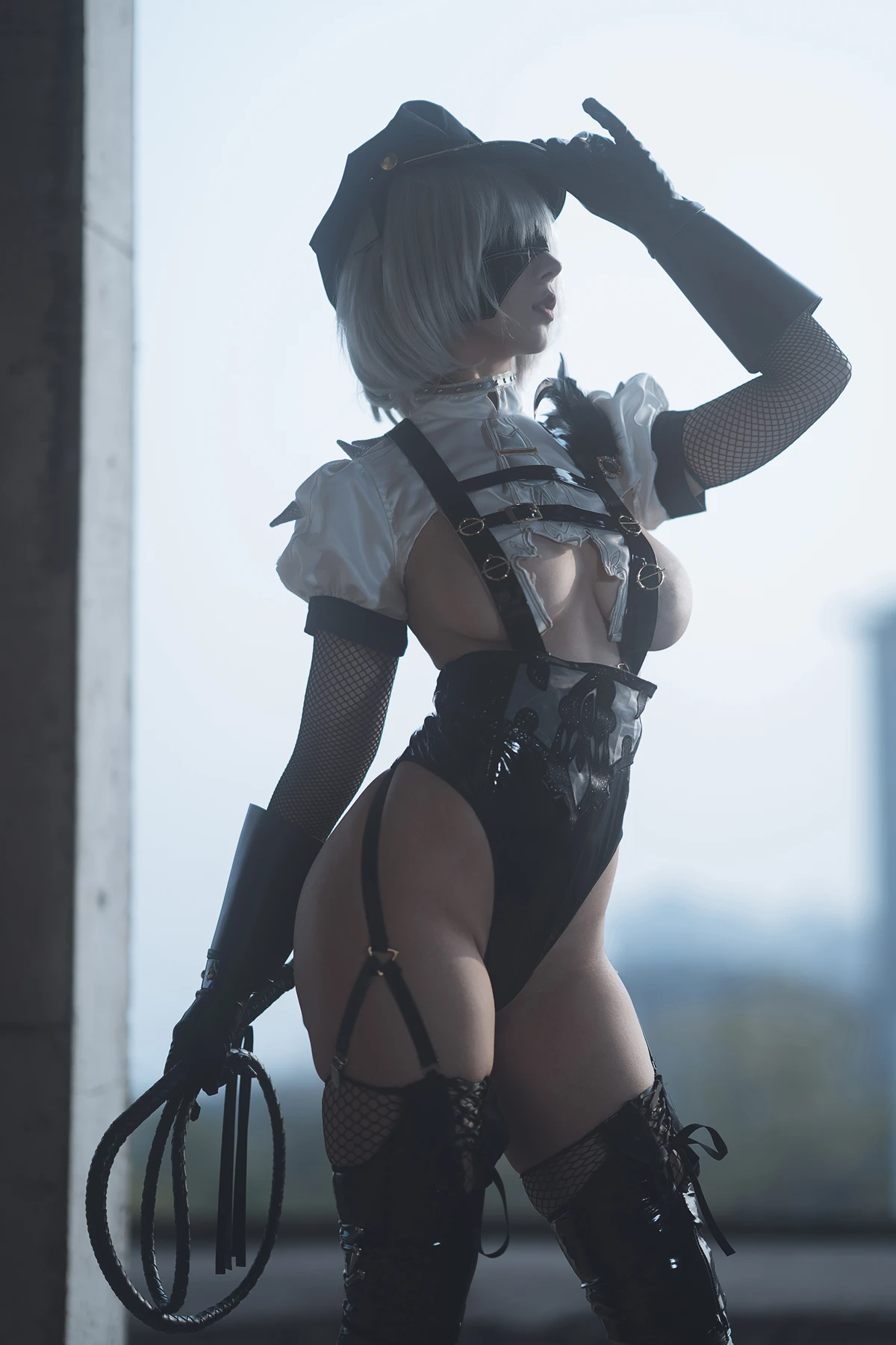 Cosplay 云溪溪Yunx1x1 & 奶桃 – 2B本 YoRHa No.2 Type B 上 Set.01