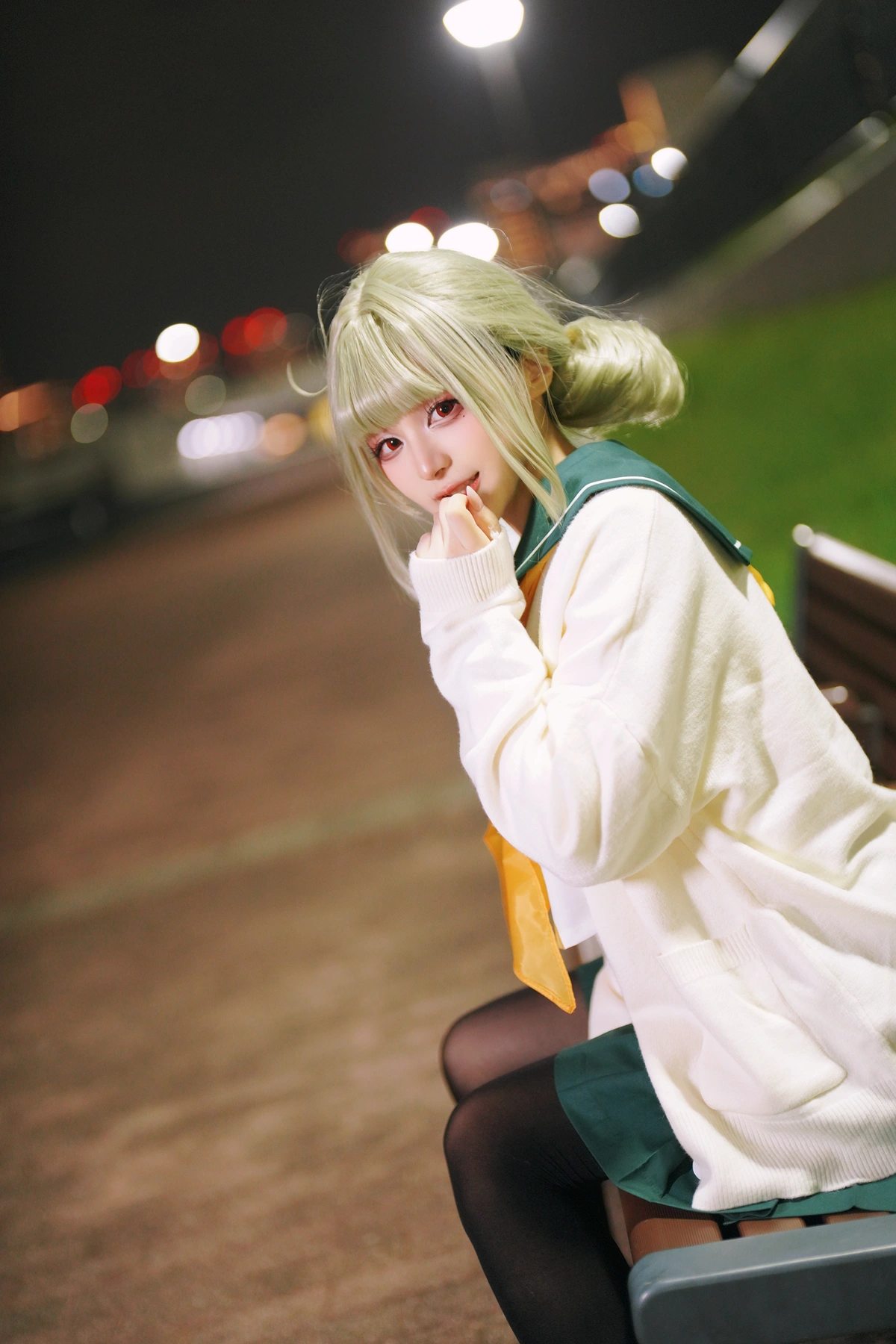Cosplay 幼愛Youmeko – 小琪舞JK工作服
