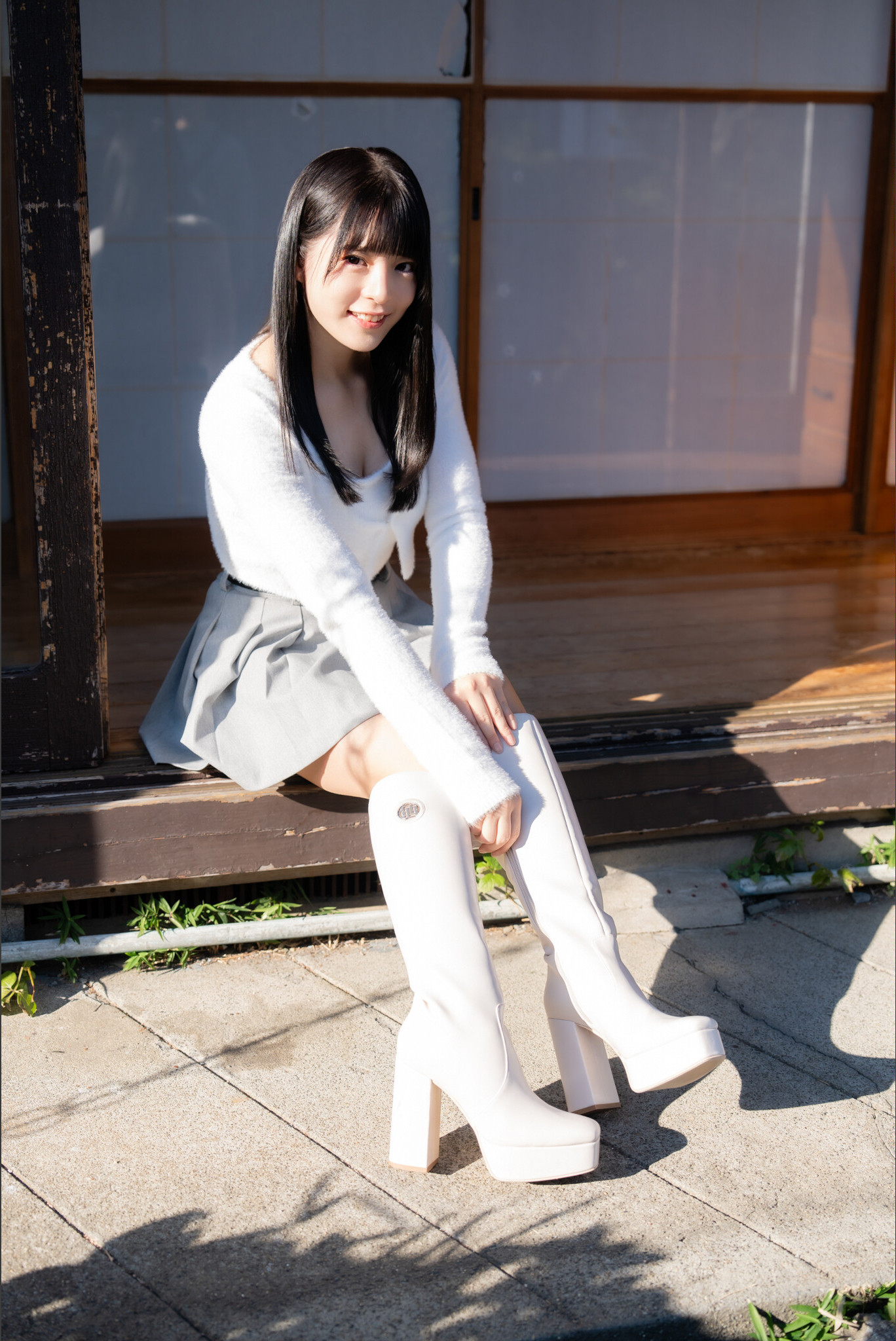 Miyabi Nagano 長野雅, デジタル写真集 グラビアプレス 「帰省」 Set.03