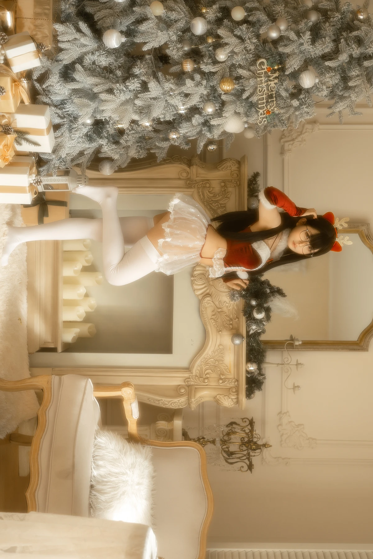 Cosplay 幼水铃衣 – 圣诞小鹿