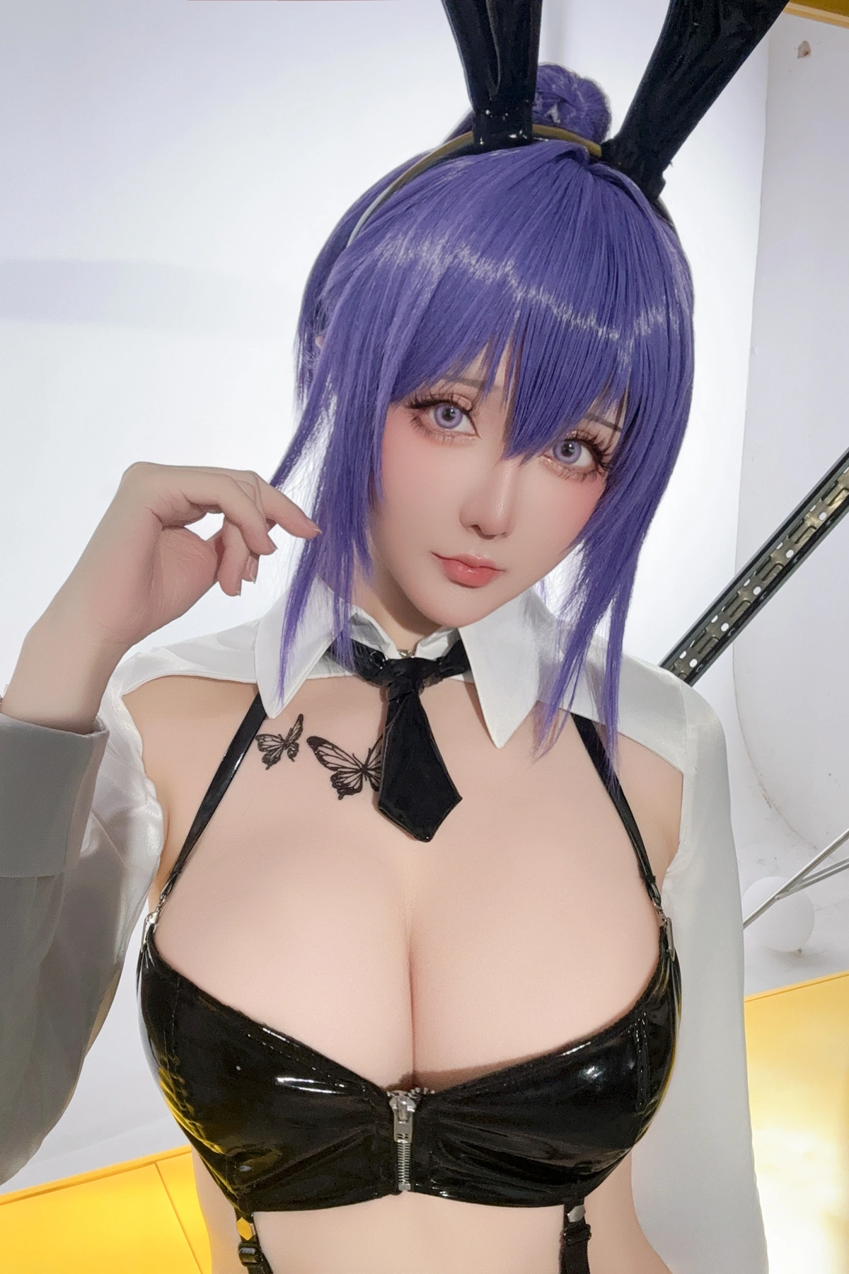 Cosplay 星之迟迟Hoshilily – 尼尔同人 2B学姐服