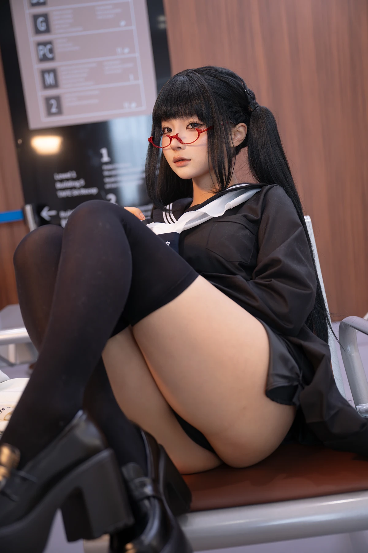 Cosplay 蠢沫沫Chunmomo – 黄推博主的秘密 A Set.01