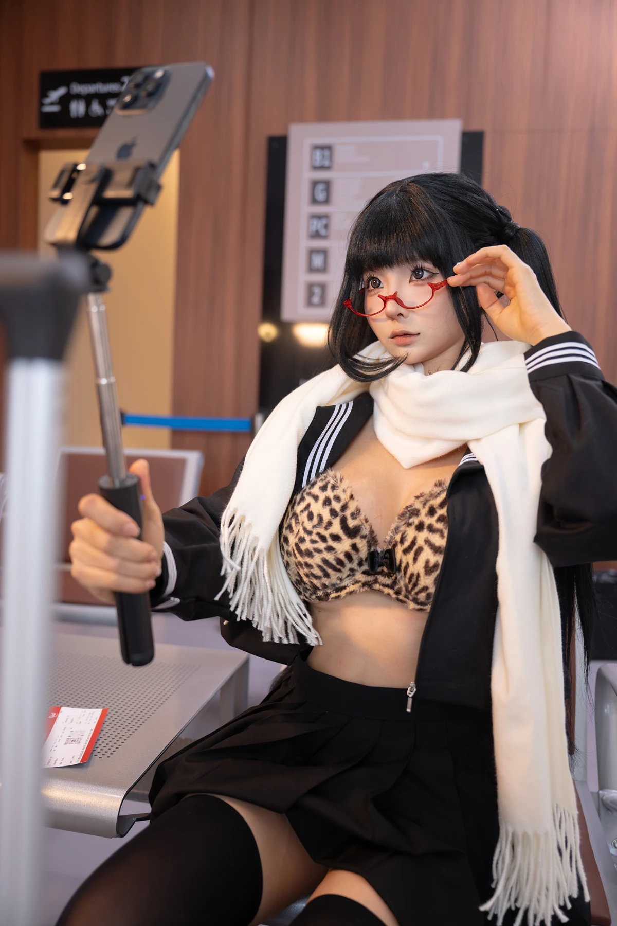Cosplay 蠢沫沫Chunmomo – 黄推博主的秘密 A Set.01